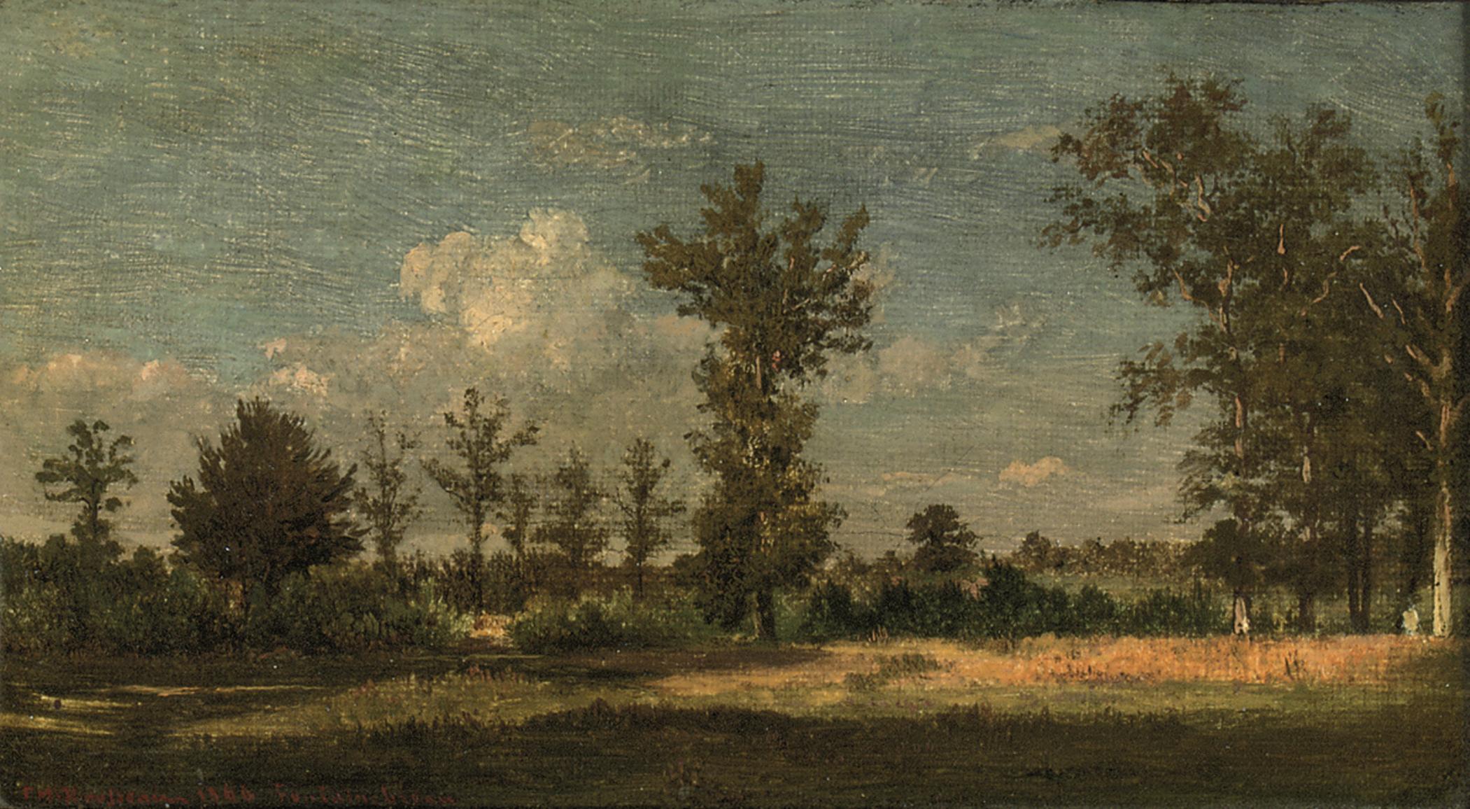 Theodore Rousseau — Лес Фонтенбло