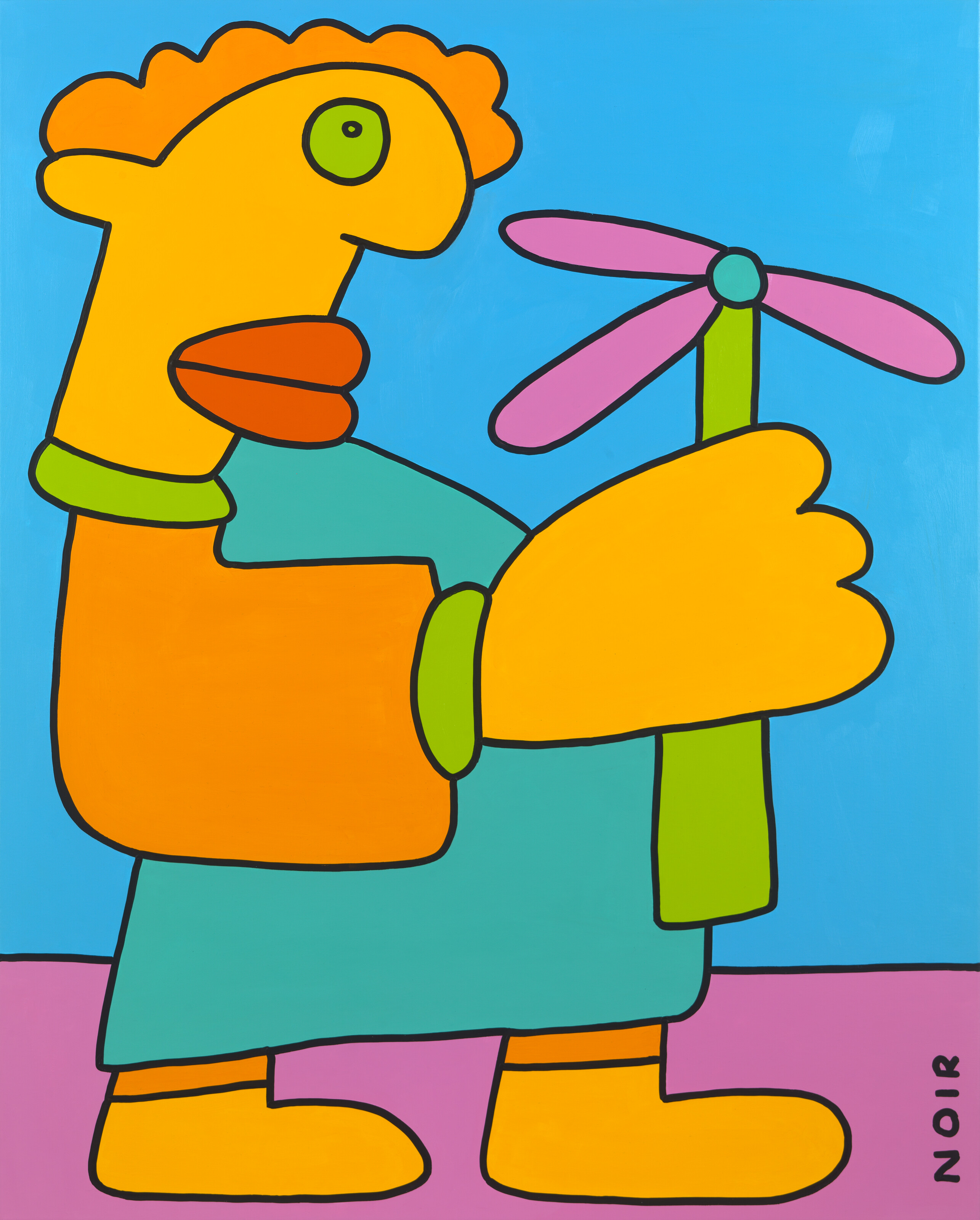 Thierry Noir — Моя интеллектуальная уверенность в себе настолько развита, что я сажусь на скамейку запасных