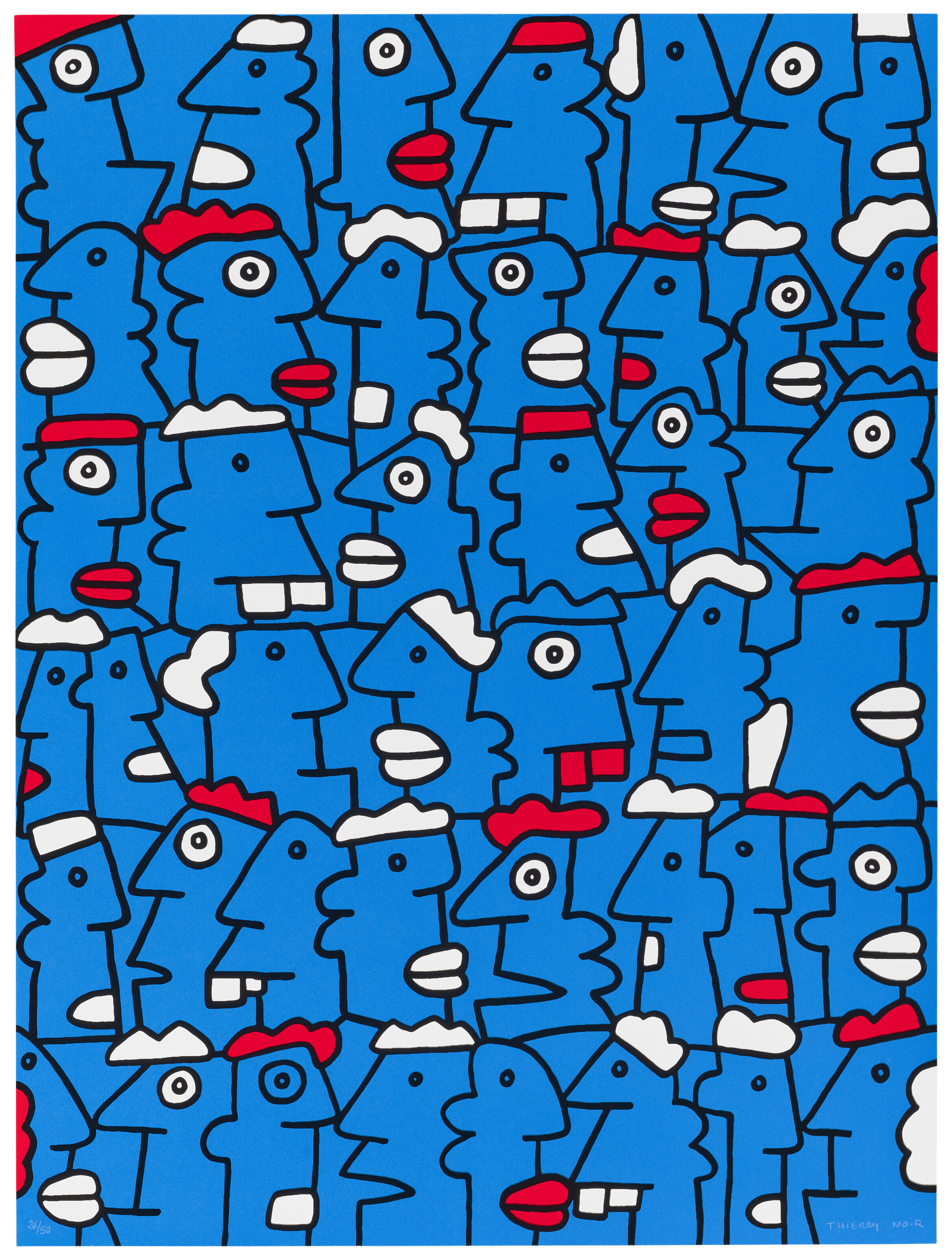 Thierry Noir — Манифест быстрой формы (синий)