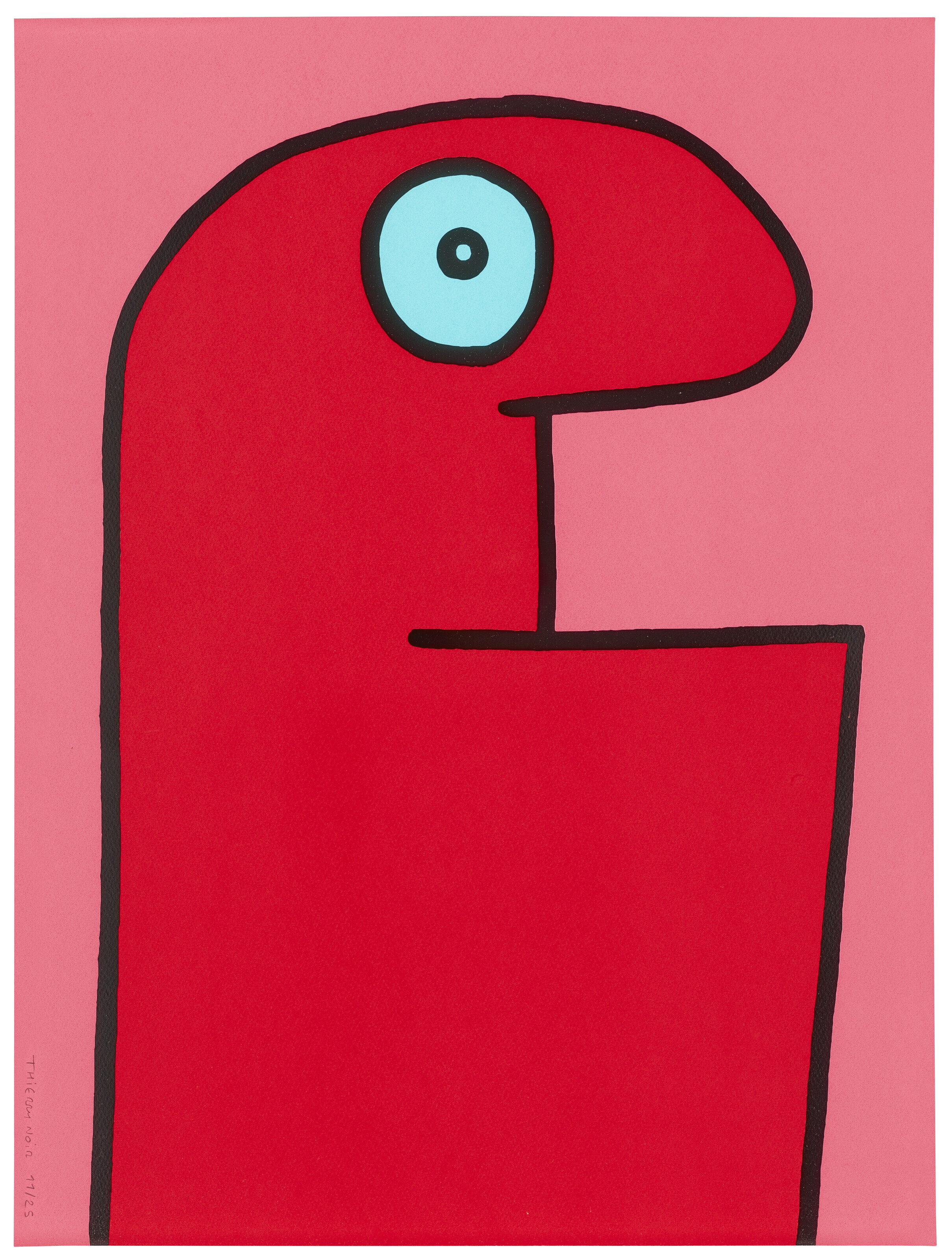 Thierry Noir — Рыжеволосая, из: Ист-Сайд-Хедз