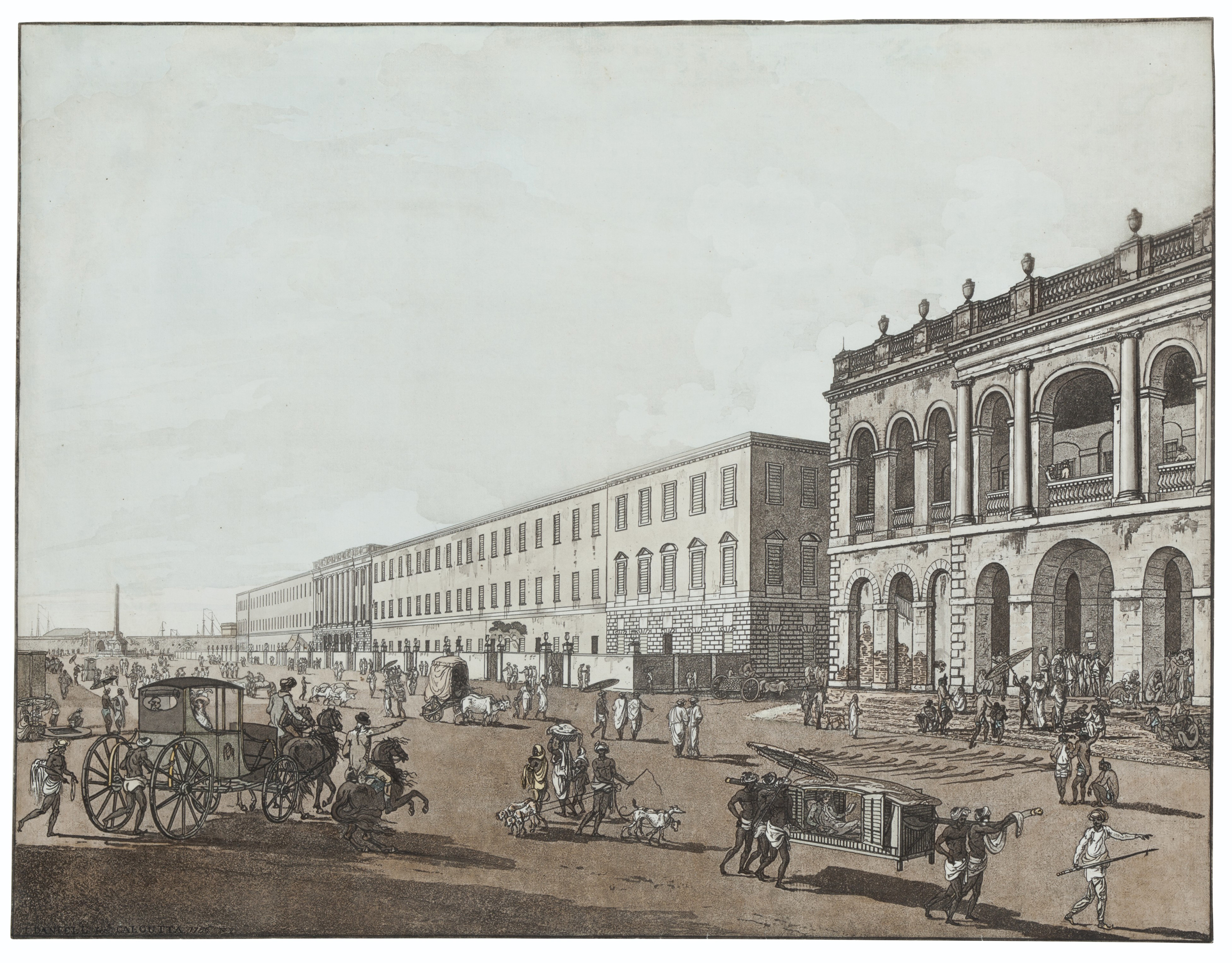 Thomas Daniell — [Виды Калькутты]: 12 фотографий, изображение 2