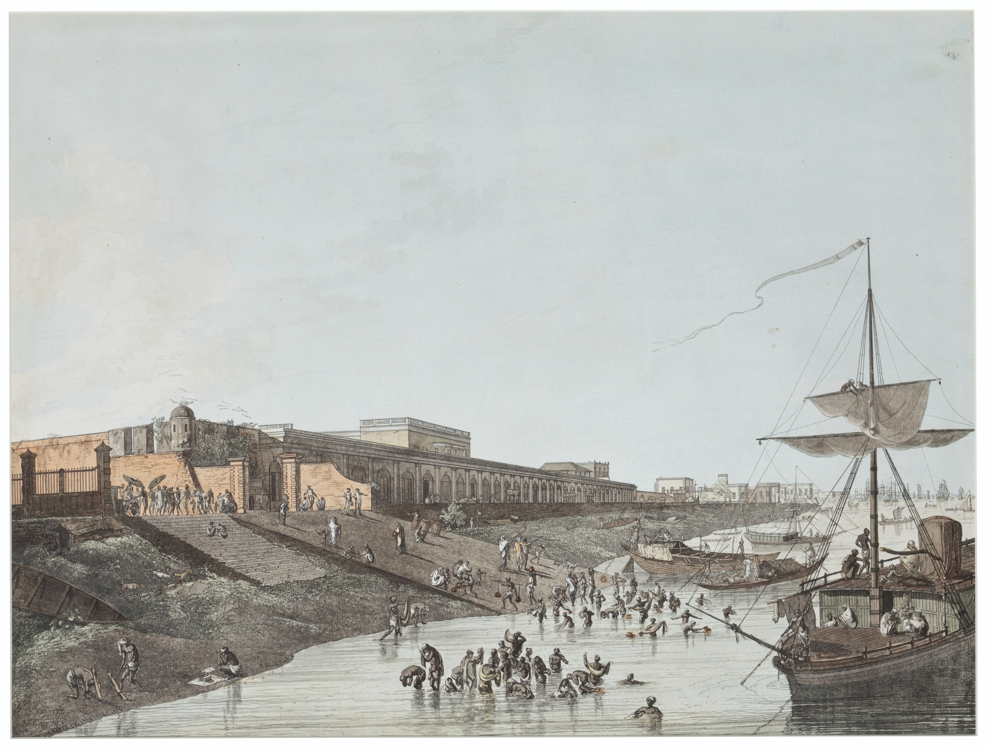 Thomas Daniell — [Виды Калькутты]: 12 фотографий, изображение 12
