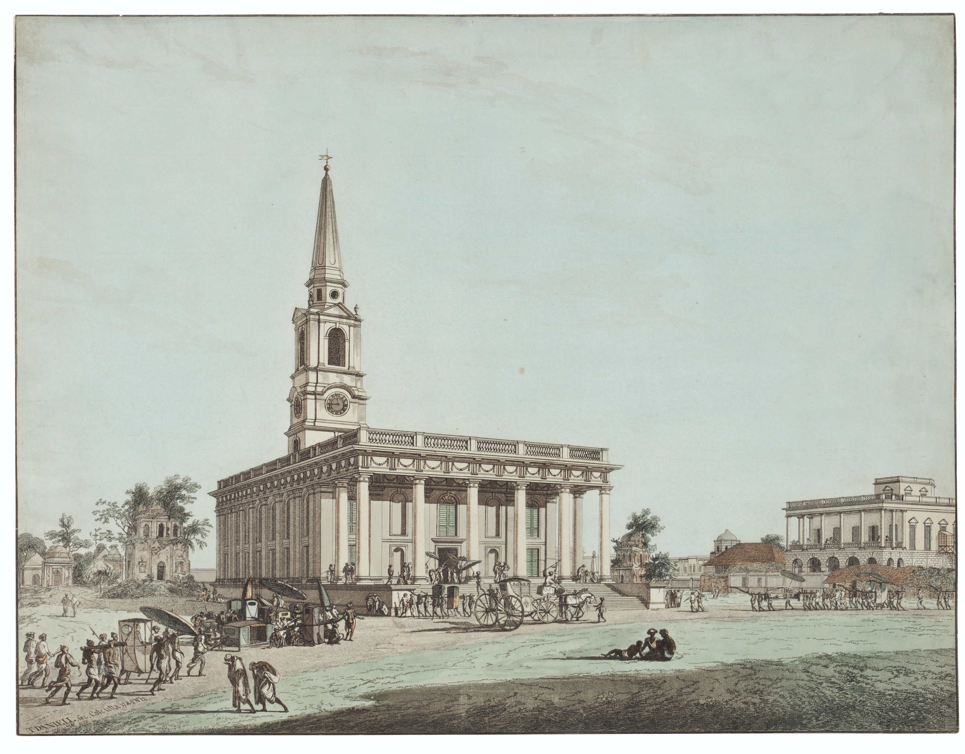 Thomas Daniell — [Виды Калькутты]: 12 фотографий, изображение 5