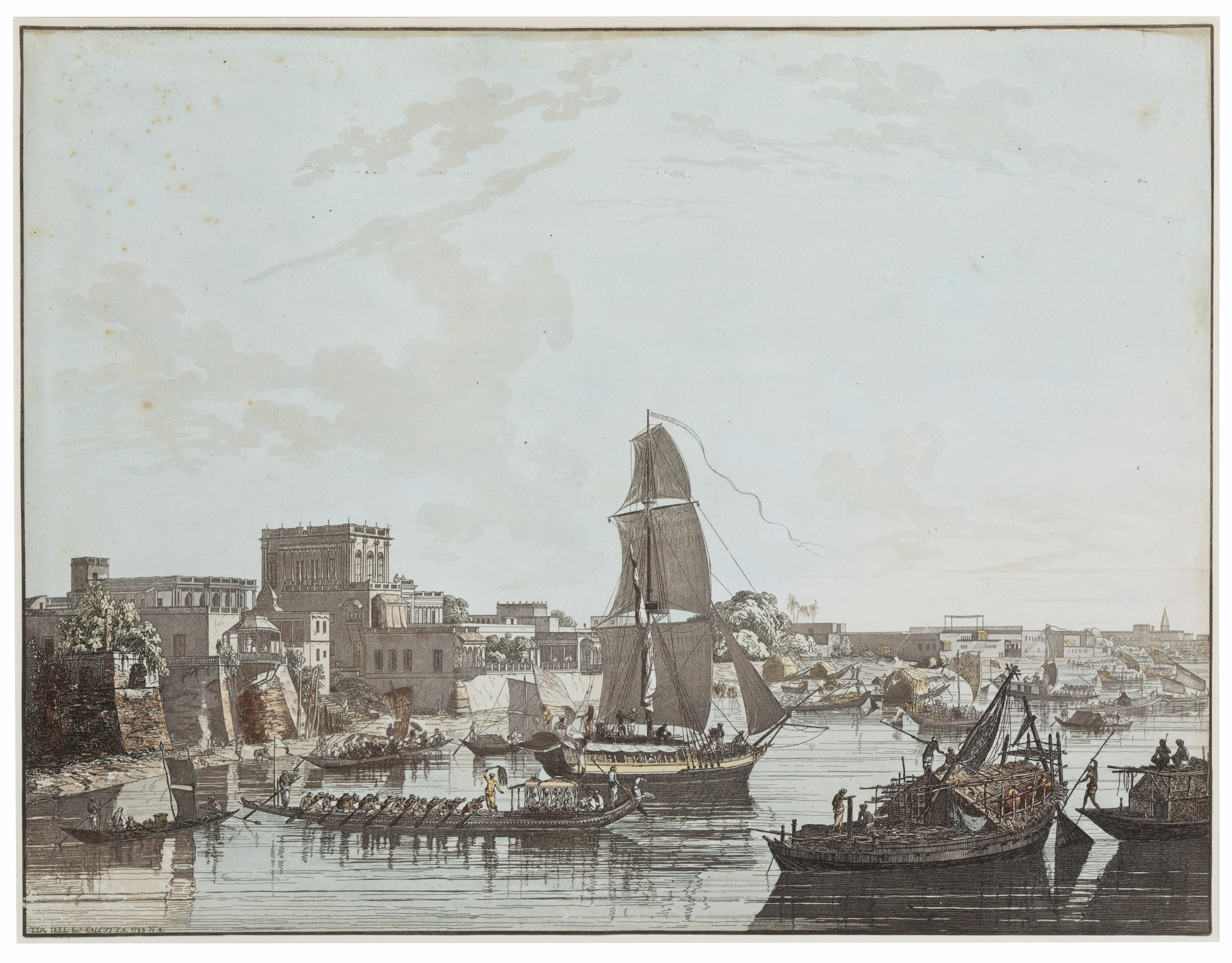 Thomas Daniell — [Виды Калькутты]: 12 фотографий, изображение 8