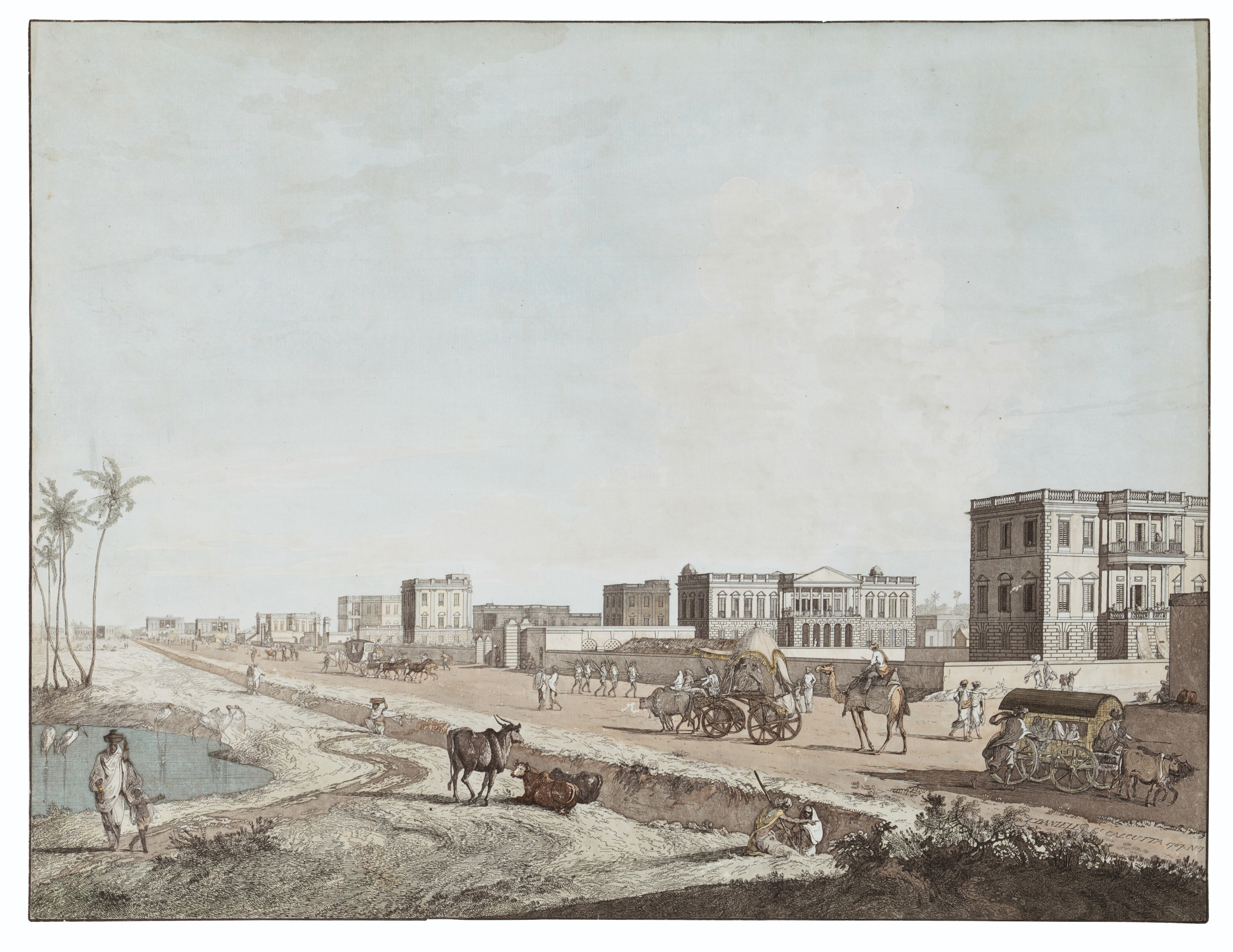 Thomas Daniell — [Виды Калькутты]: 12 фотографий, изображение 9