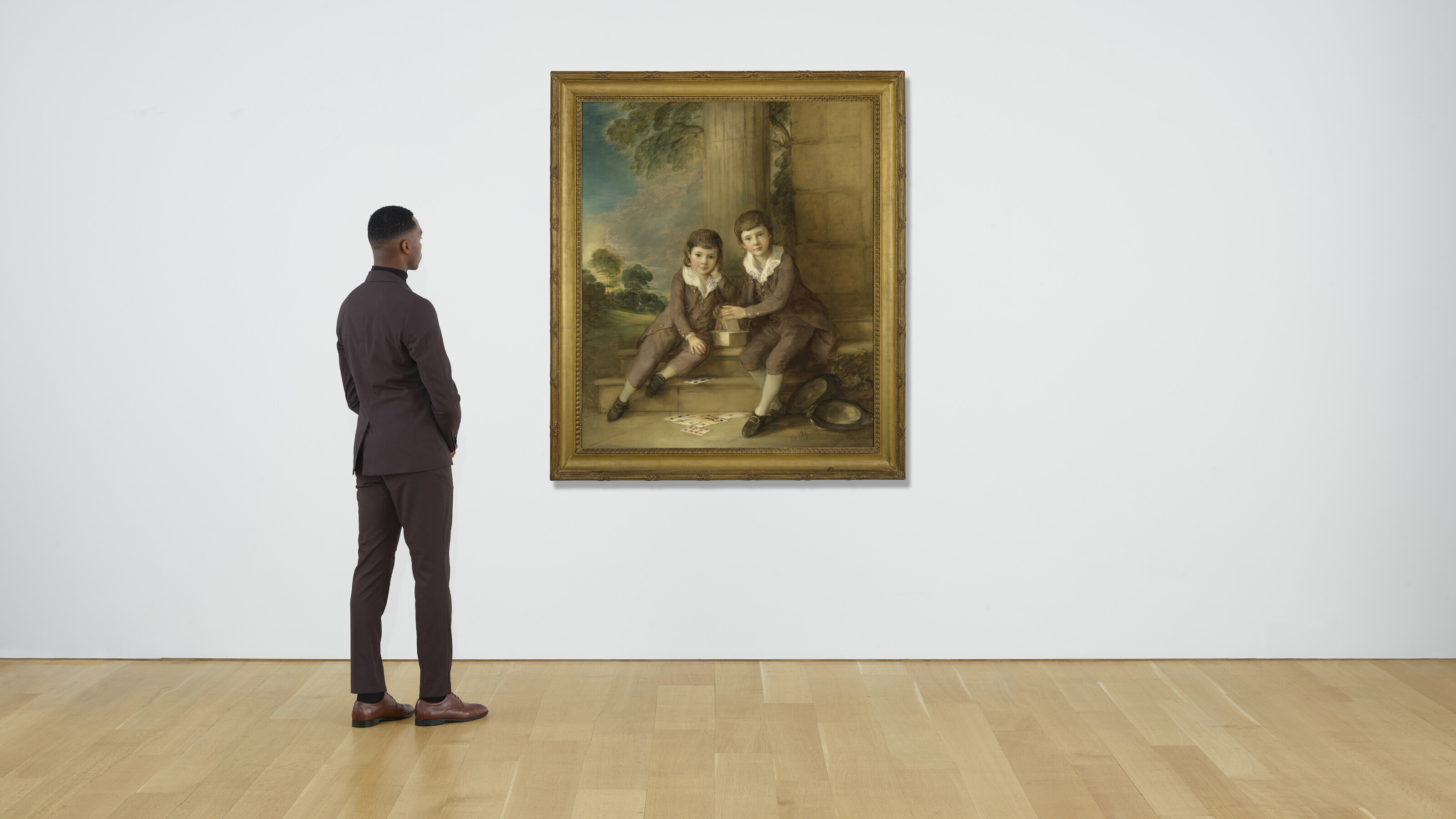 Thomas Gainsborough — Двойной портрет мастера Джона Трумена Вильбуа (ок.1773-1837) и его брата Генри Вильбуа (1777-1847), изображение 4