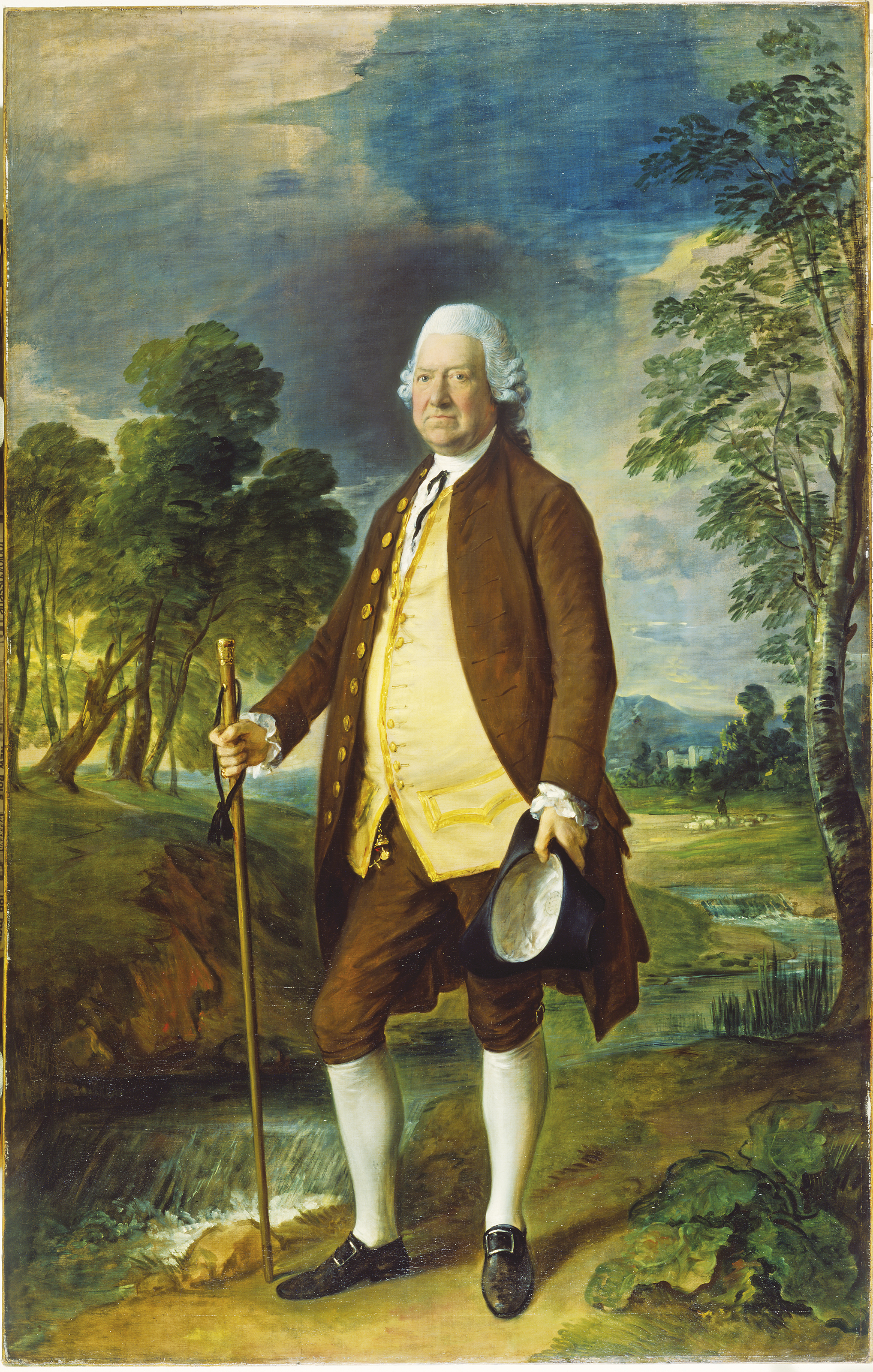 Thomas Gainsborough — Двойной портрет мастера Джона Трумена Вильбуа (ок. 1773-1837) и его брата Генри Вильбуа (1777-1847), изображение 4