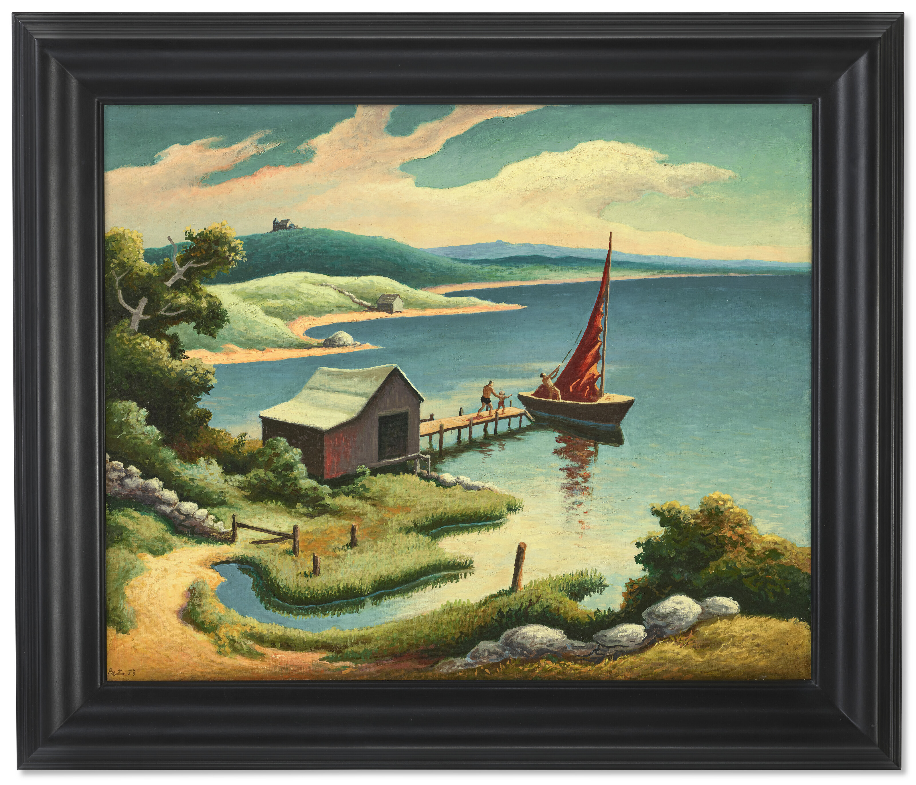 Thomas Hart Benton — Нашакица, изображение 2