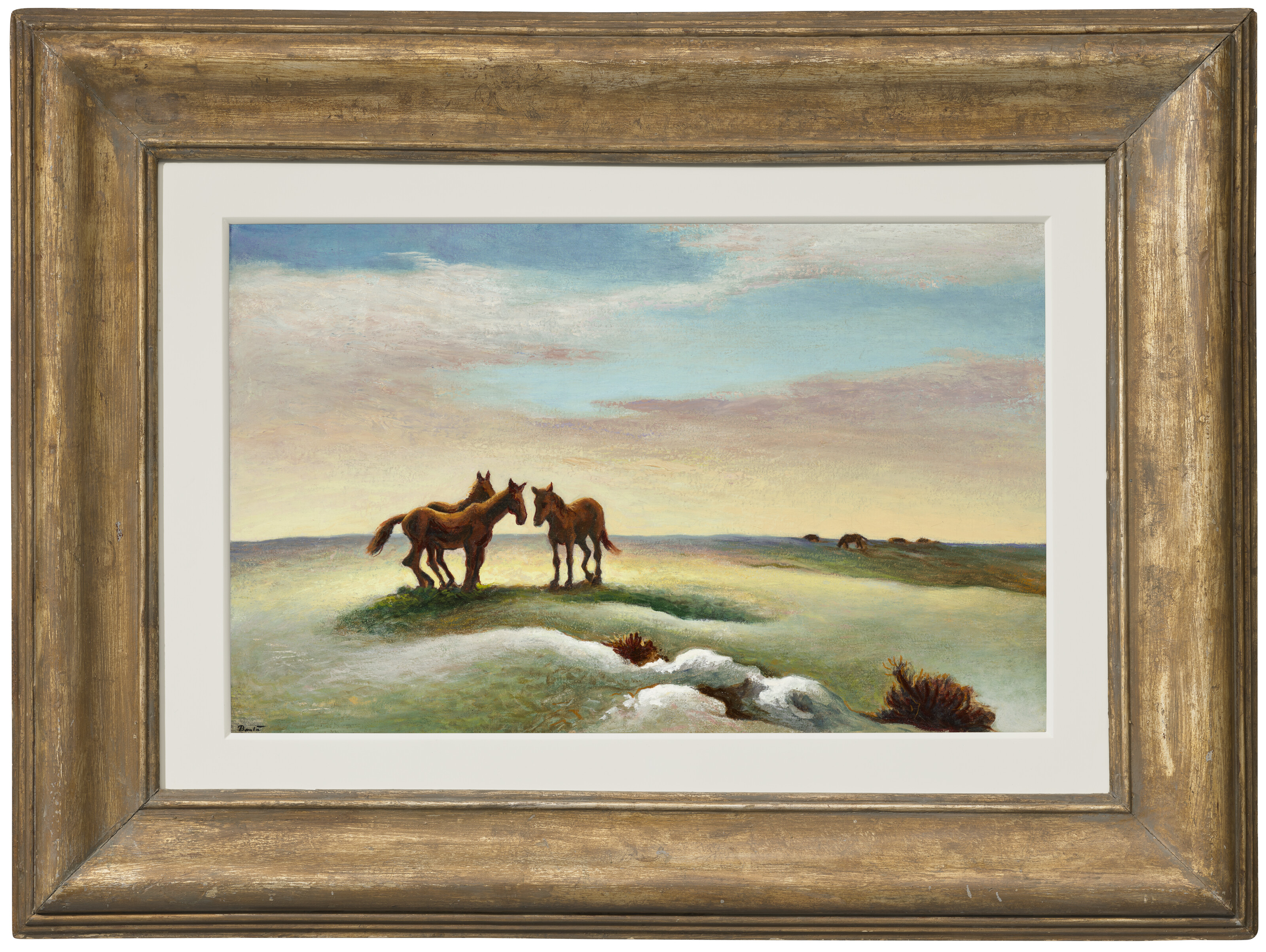 Thomas Hart Benton — Разговор, изображение 3