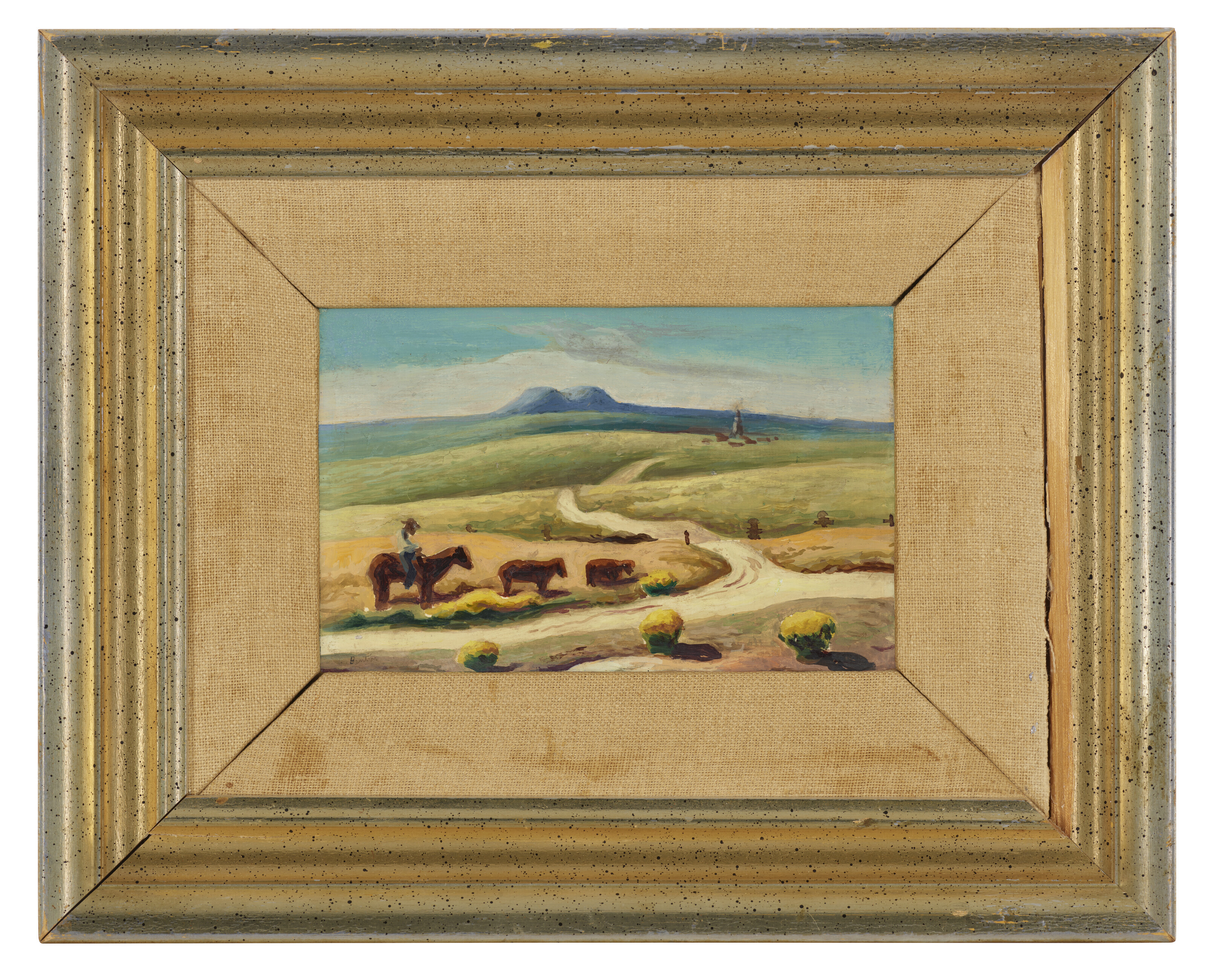 Thomas Hart Benton — Высокогорные равнины, изображение 2