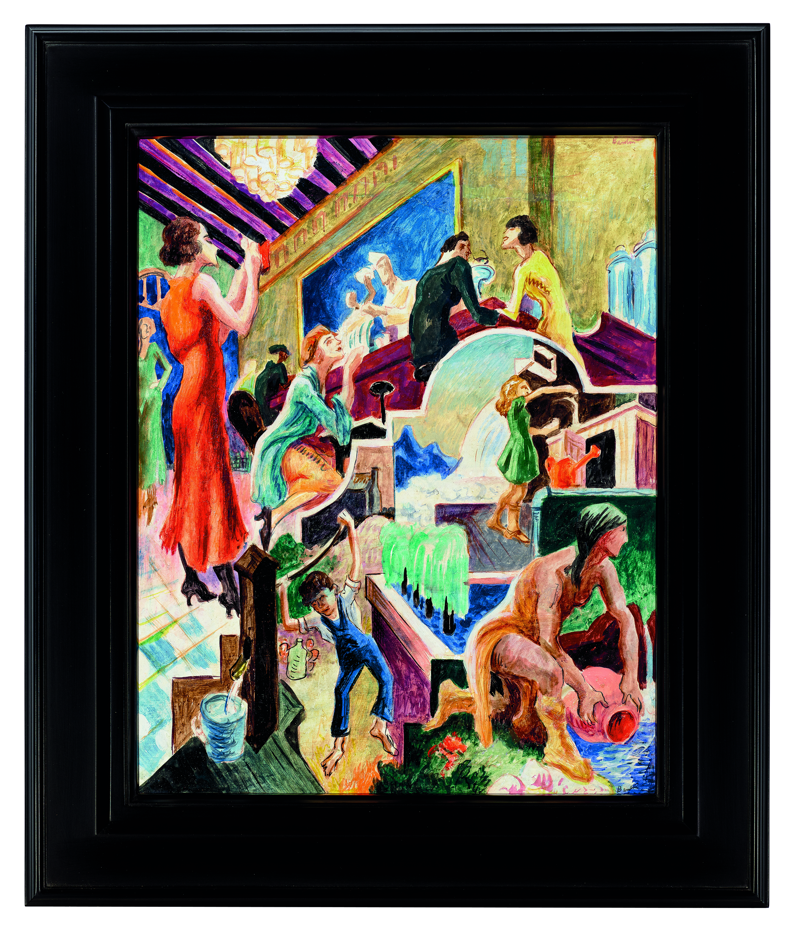 Thomas Hart Benton — Исследование по теме "История воды", изображение 2