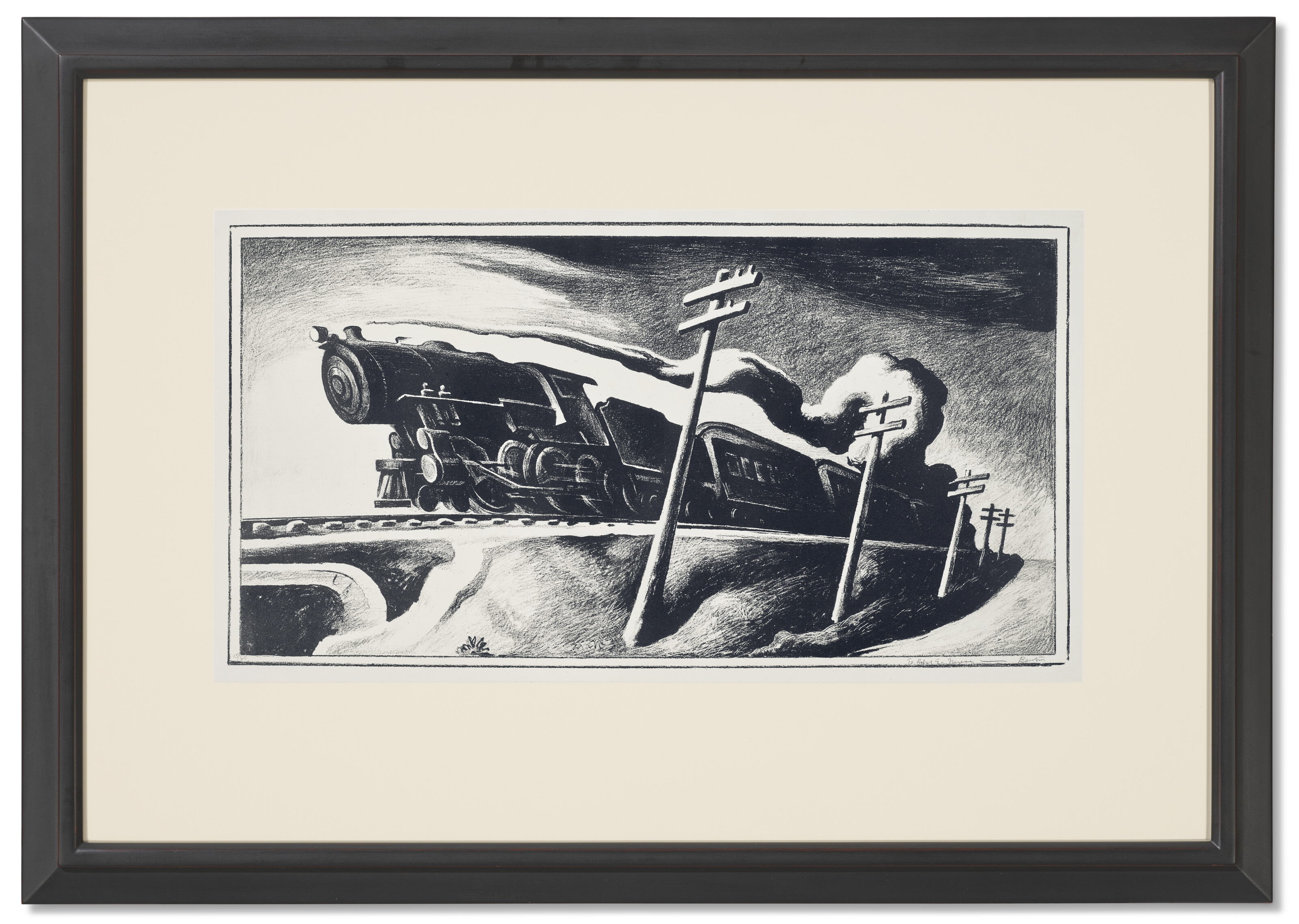 Thomas Hart Benton — Еду на Запад, изображение 2