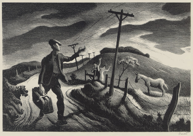 Thomas Hart Benton — Мальчик (Фото 72)