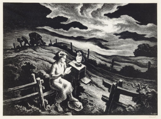 Thomas Hart Benton — Письмо из-за границы (стр. 59)