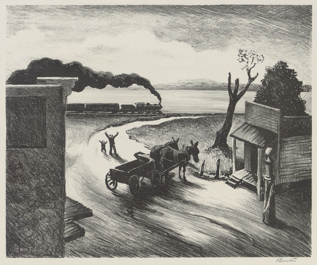 Thomas Hart Benton — Окраина города (участок 22)