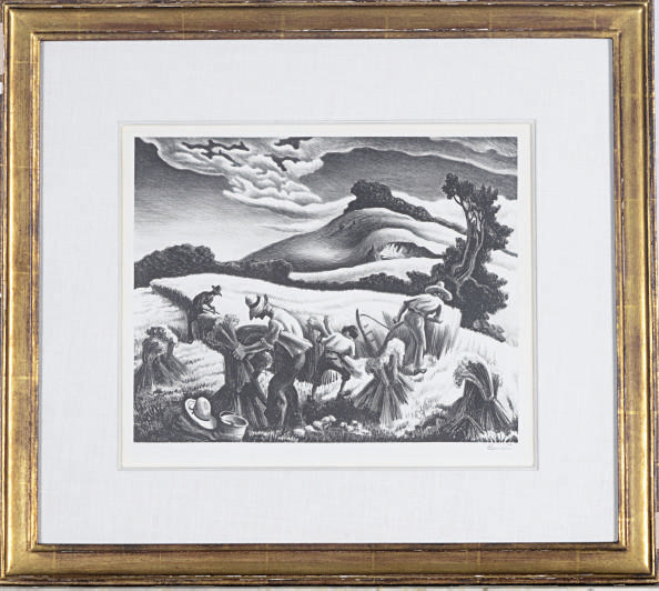 Thomas Hart Benton — Пшеничная каша в колыбели (27 саженей)