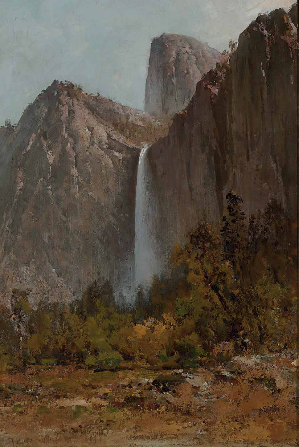 Thomas Hill — Йосемитский водопад