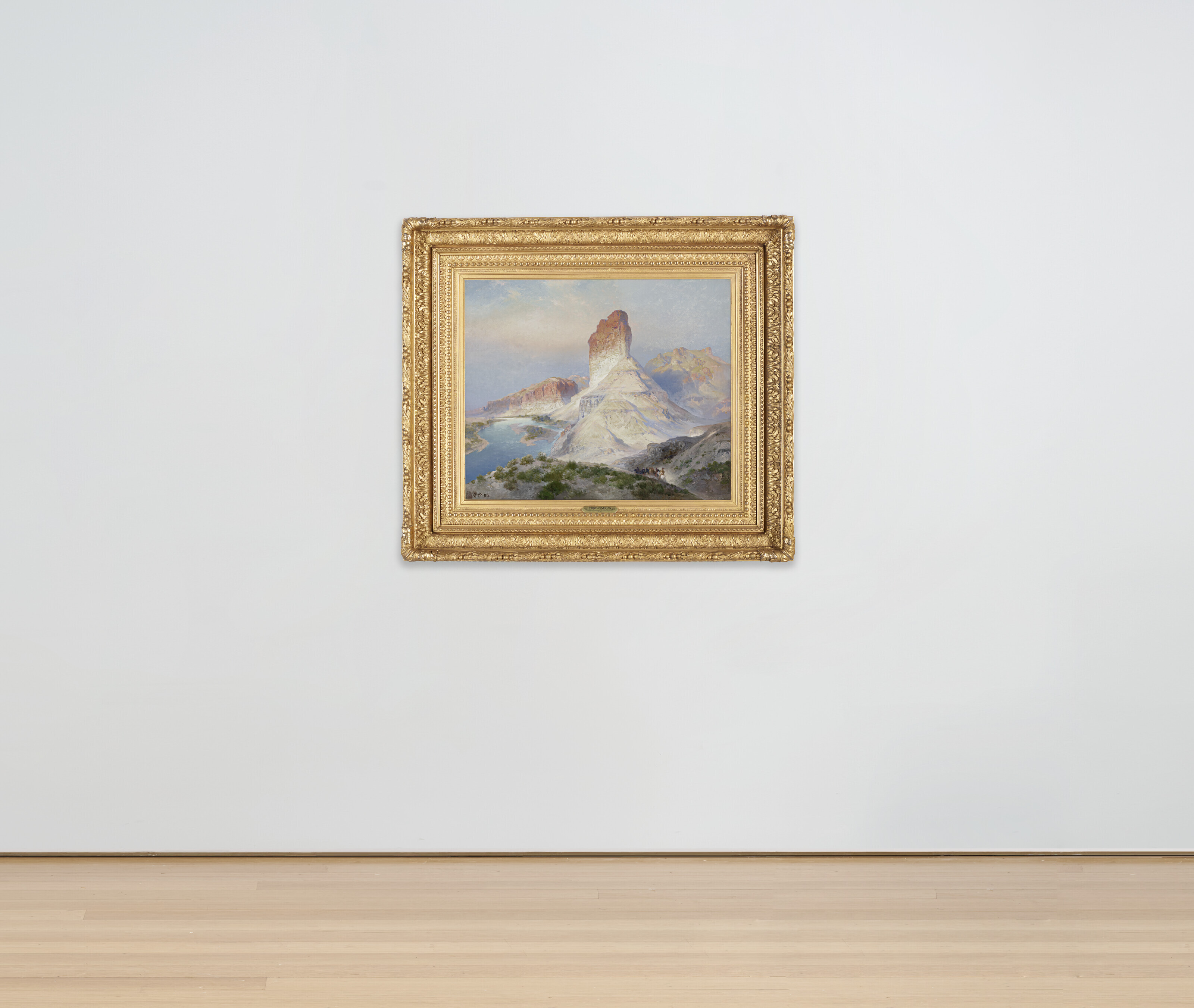 Thomas Moran — Касл-Рок, Грин-Ривер, Вайоминг (Бабье лето. Грин-Ривер. Вайоминг), изображение 6