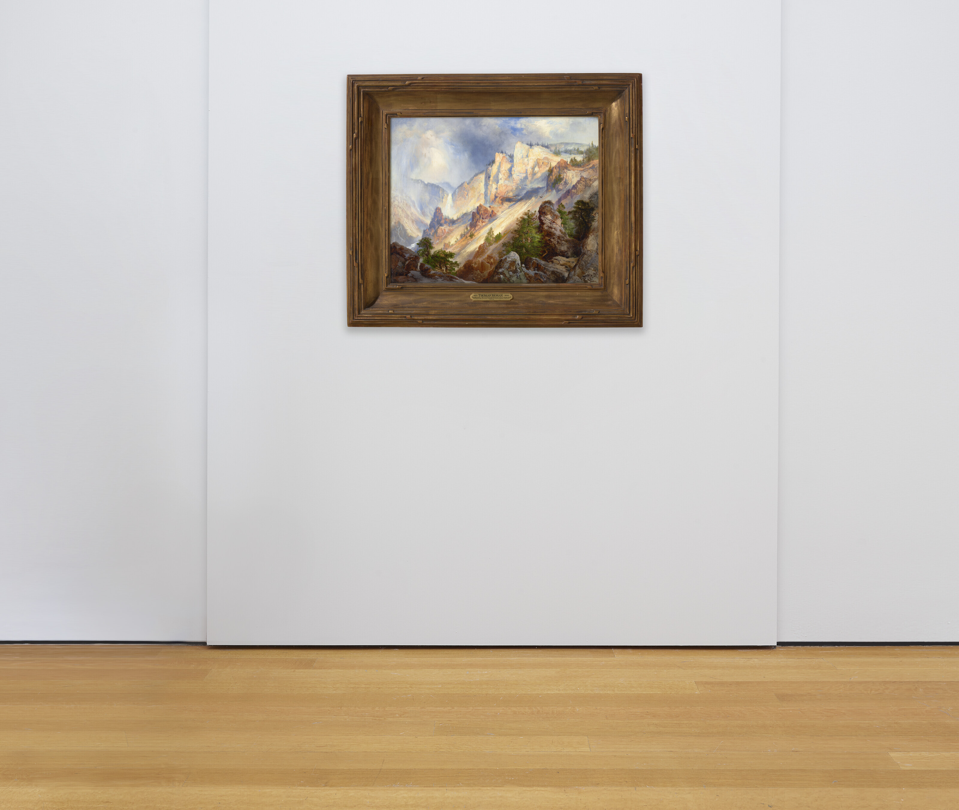 Thomas Moran — Кратковременный ливень в Йеллоустонском каньоне, изображение 3