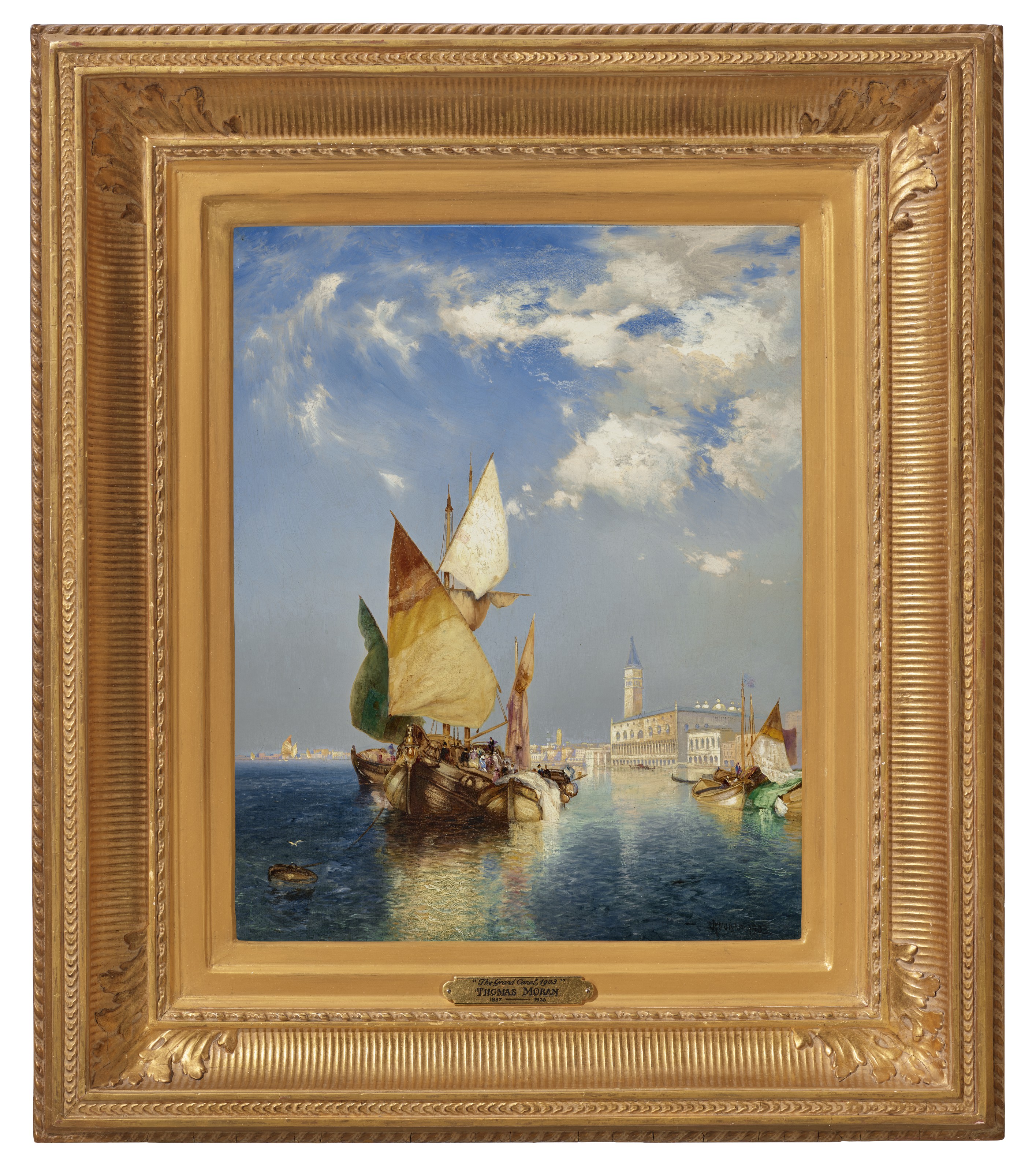 Thomas Moran — Большой канал, Венеция, изображение 2
