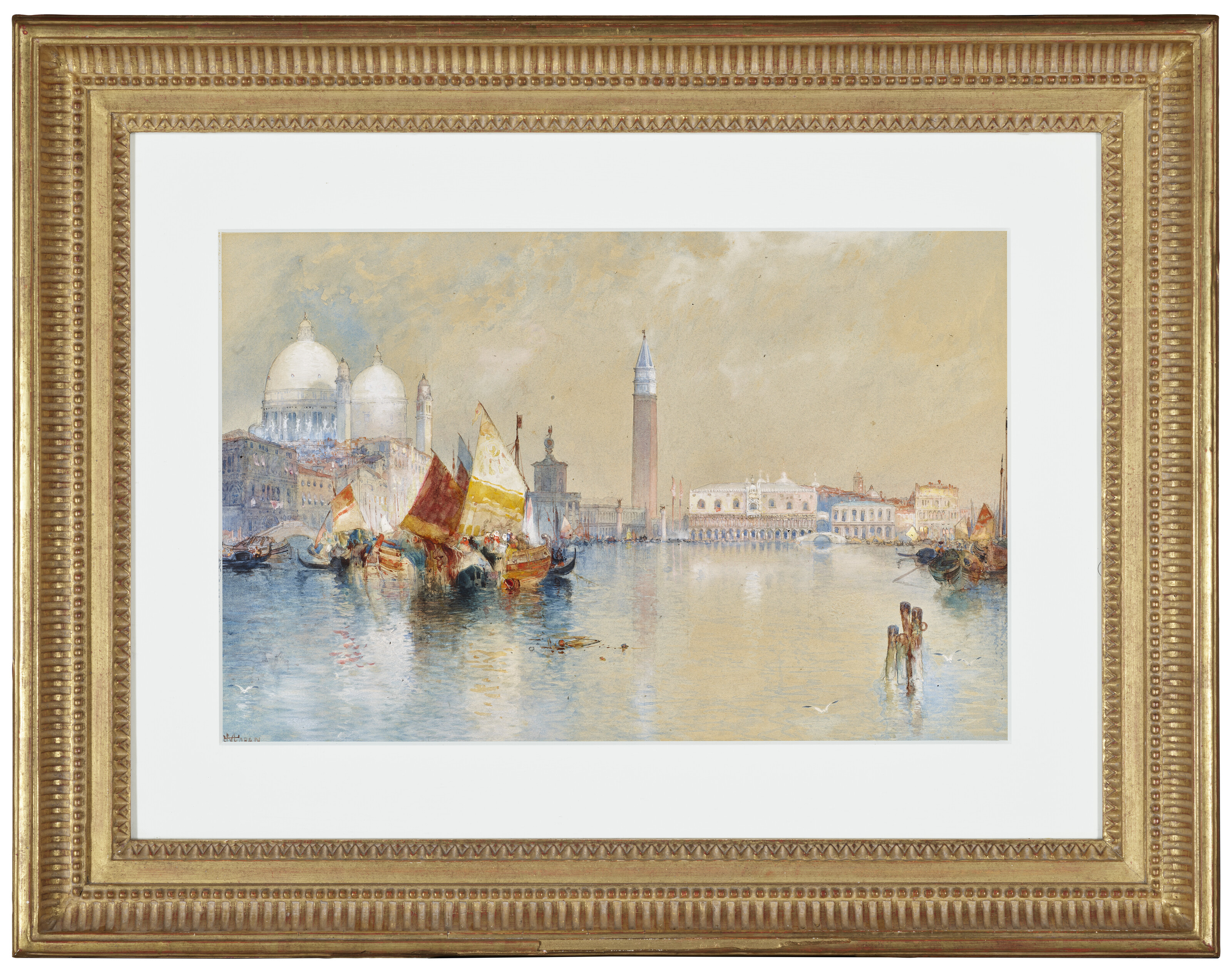 Thomas Moran — Большой канал в Венеции, изображение 2