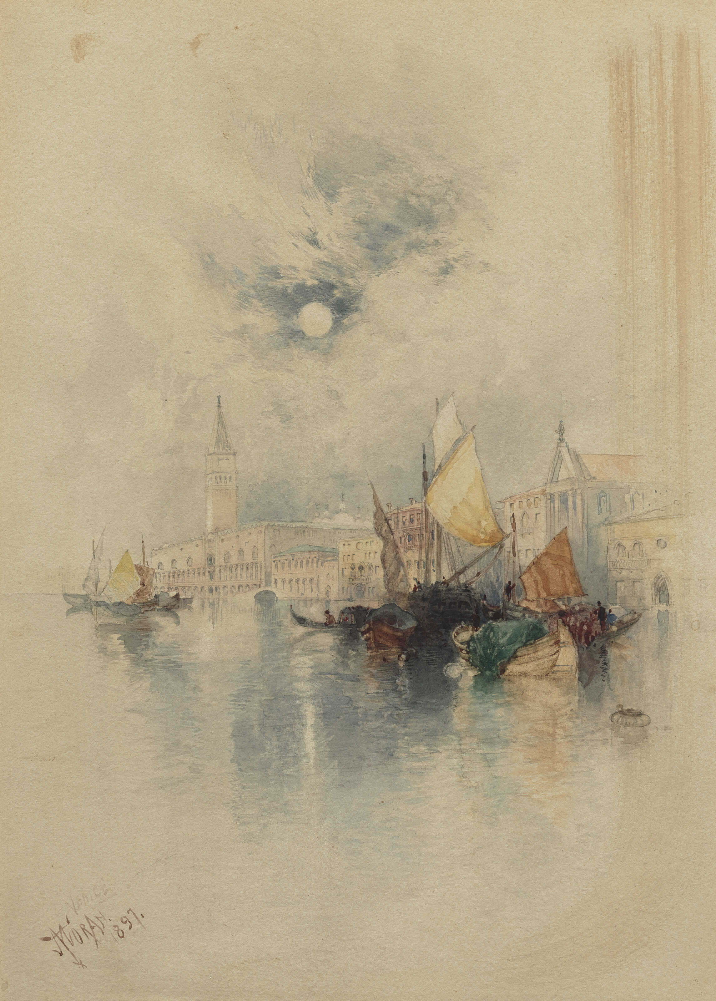 Thomas Moran — Венеция