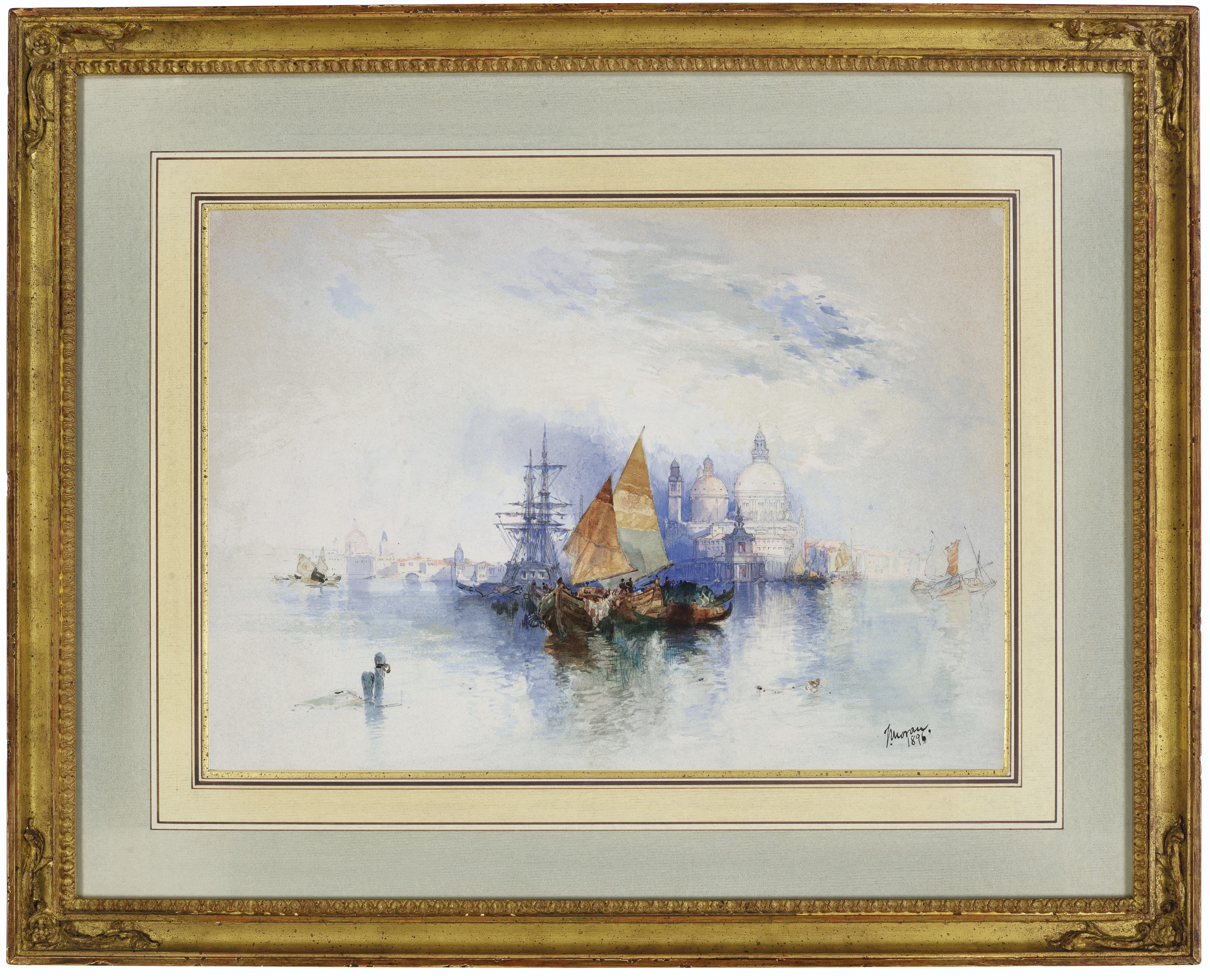 Thomas Moran — Венеция, изображение 2