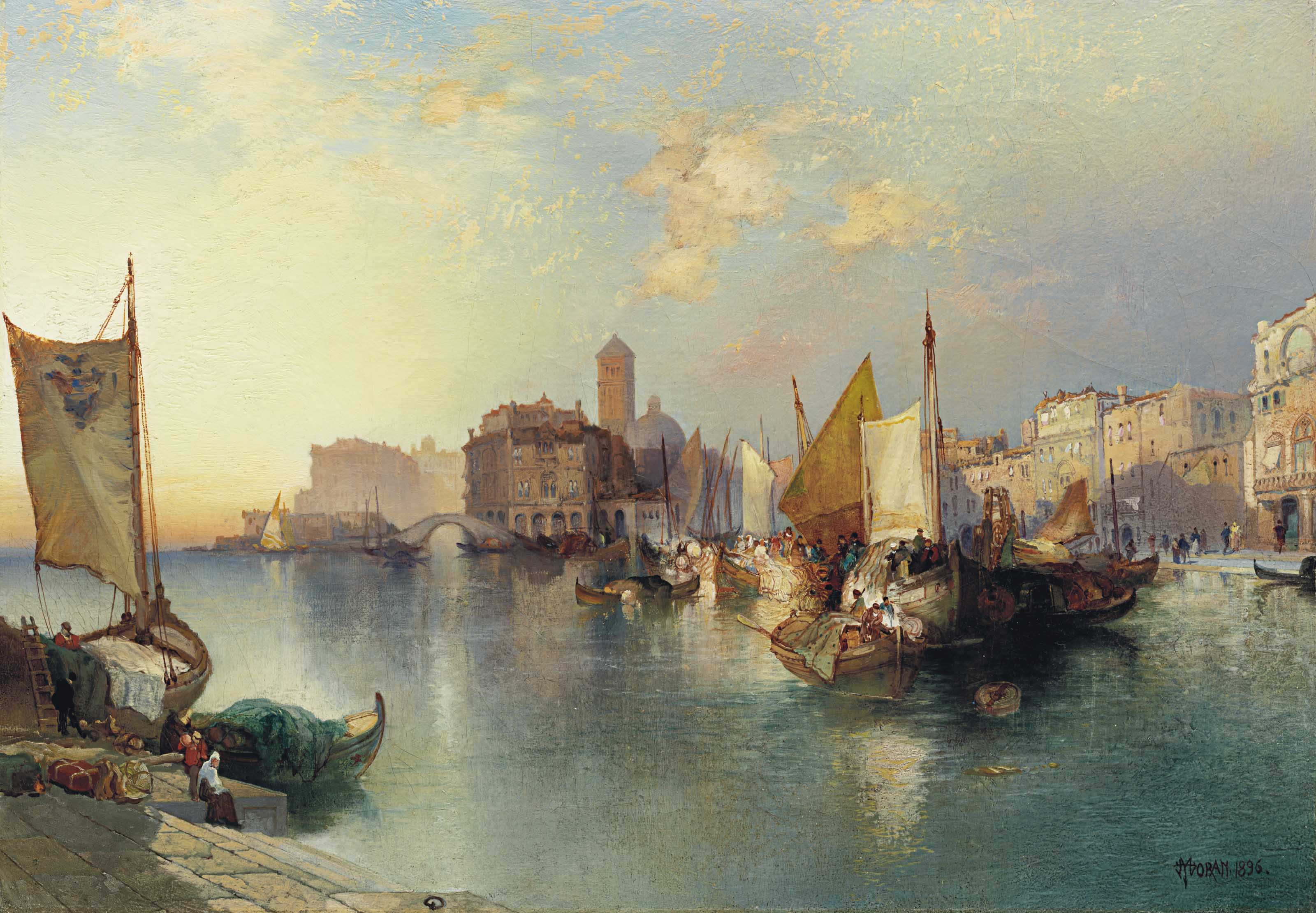 Thomas Moran — Венеция