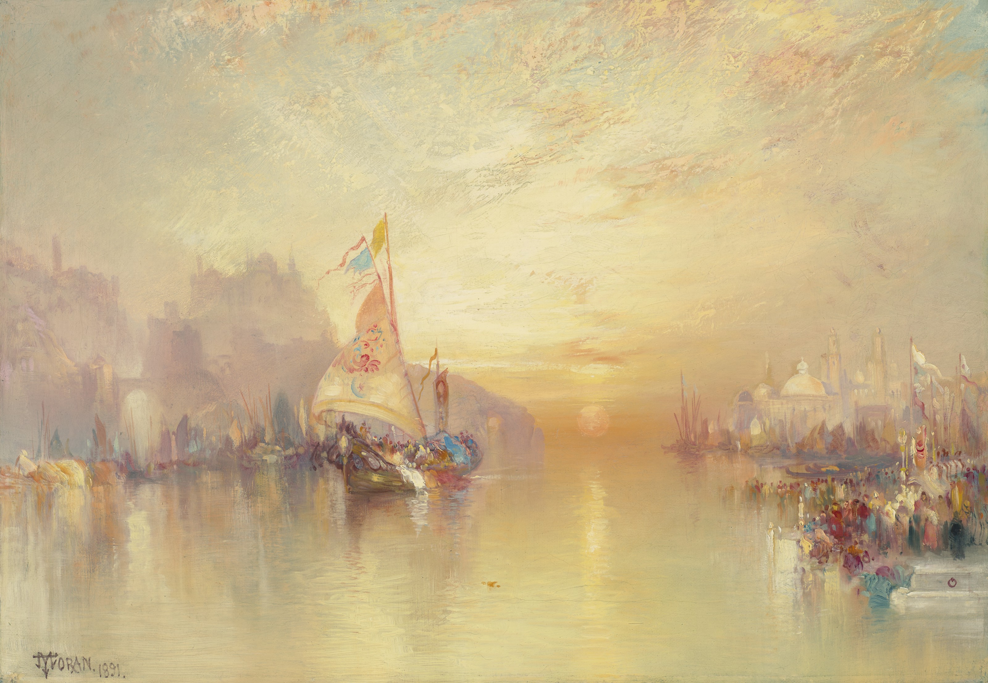 Thomas Moran — Сцена из фильма Лаллы Рукх