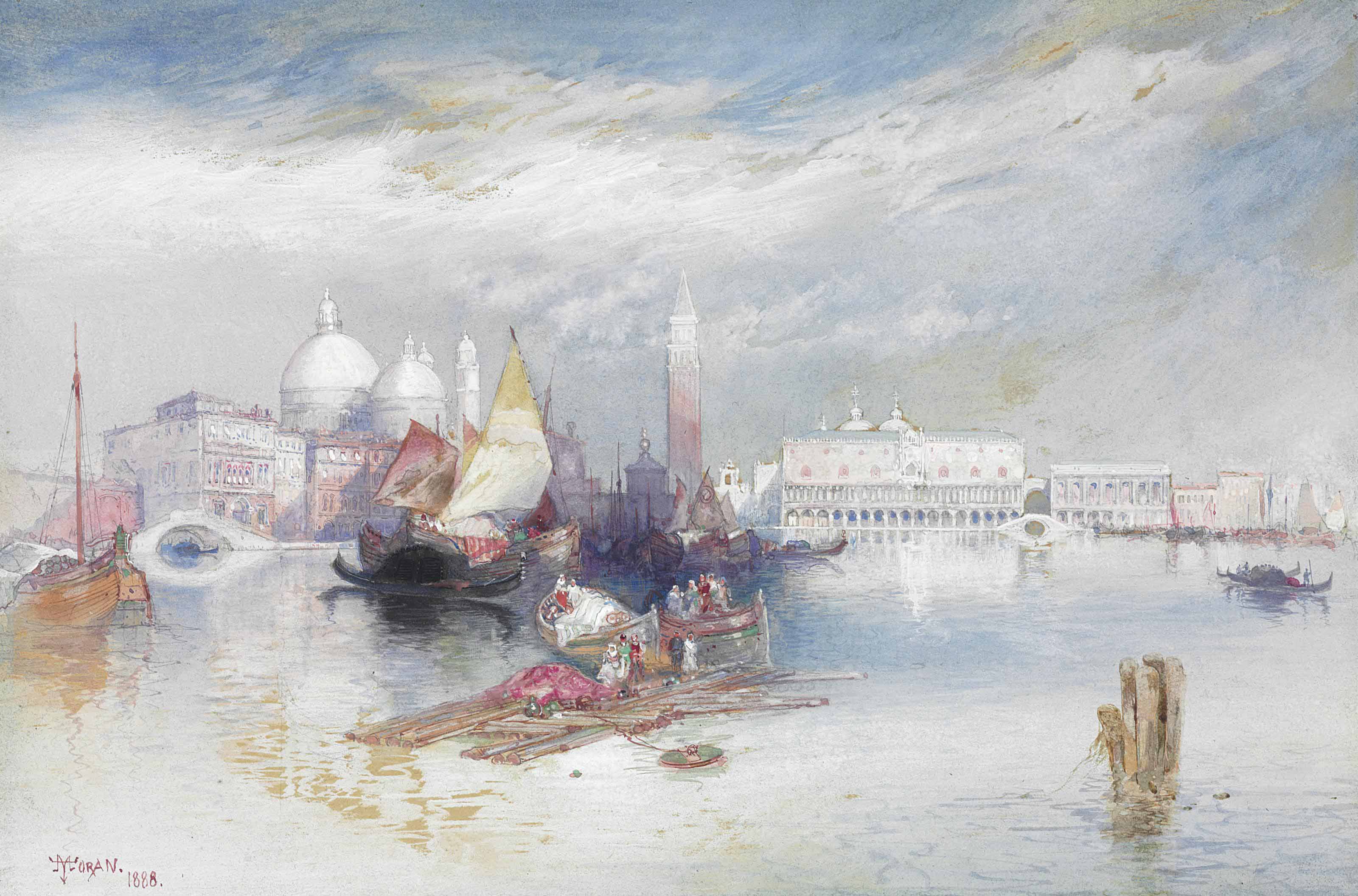 Thomas Moran — Большой канал