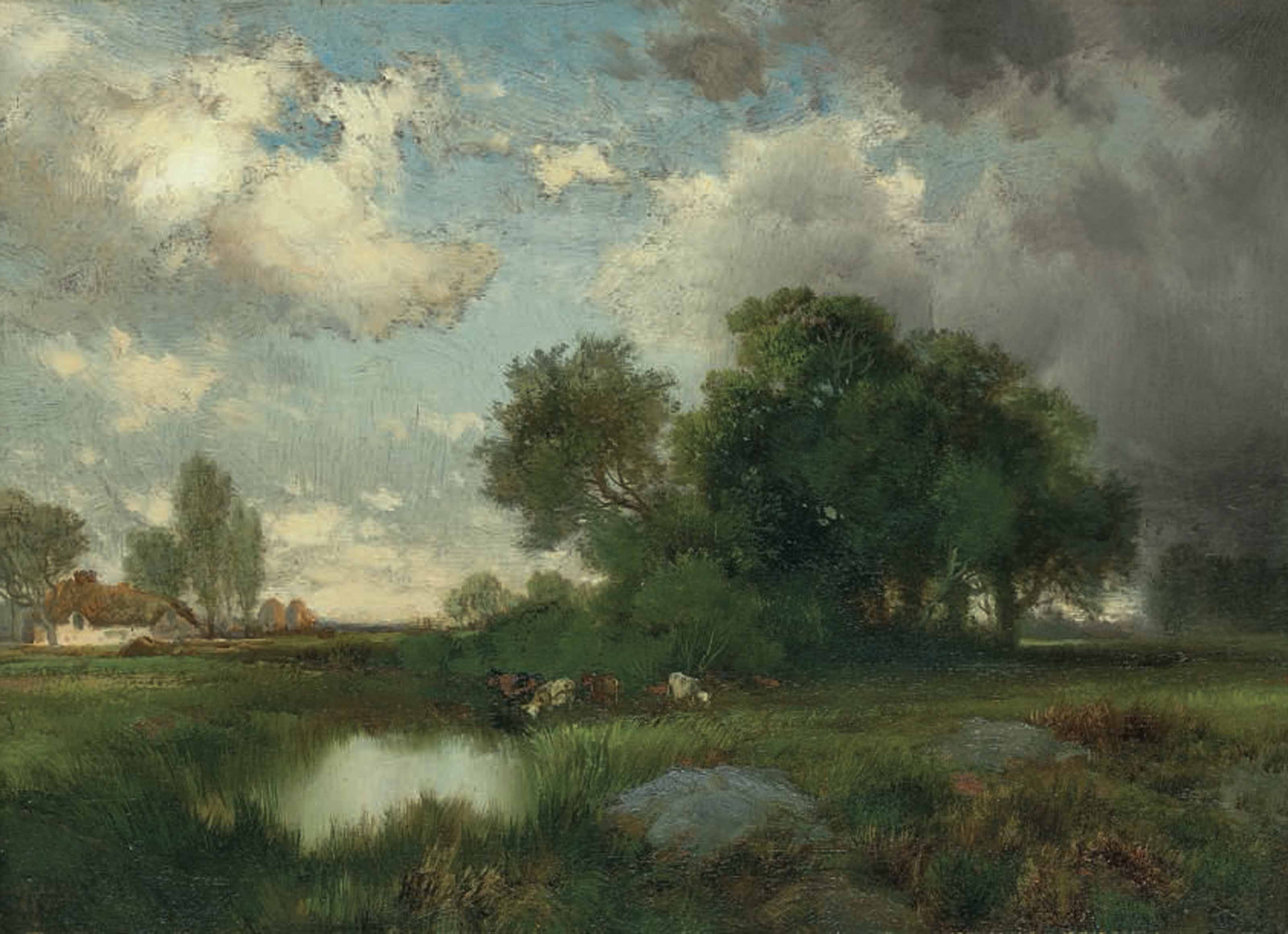 Thomas Moran — Проходящий душ