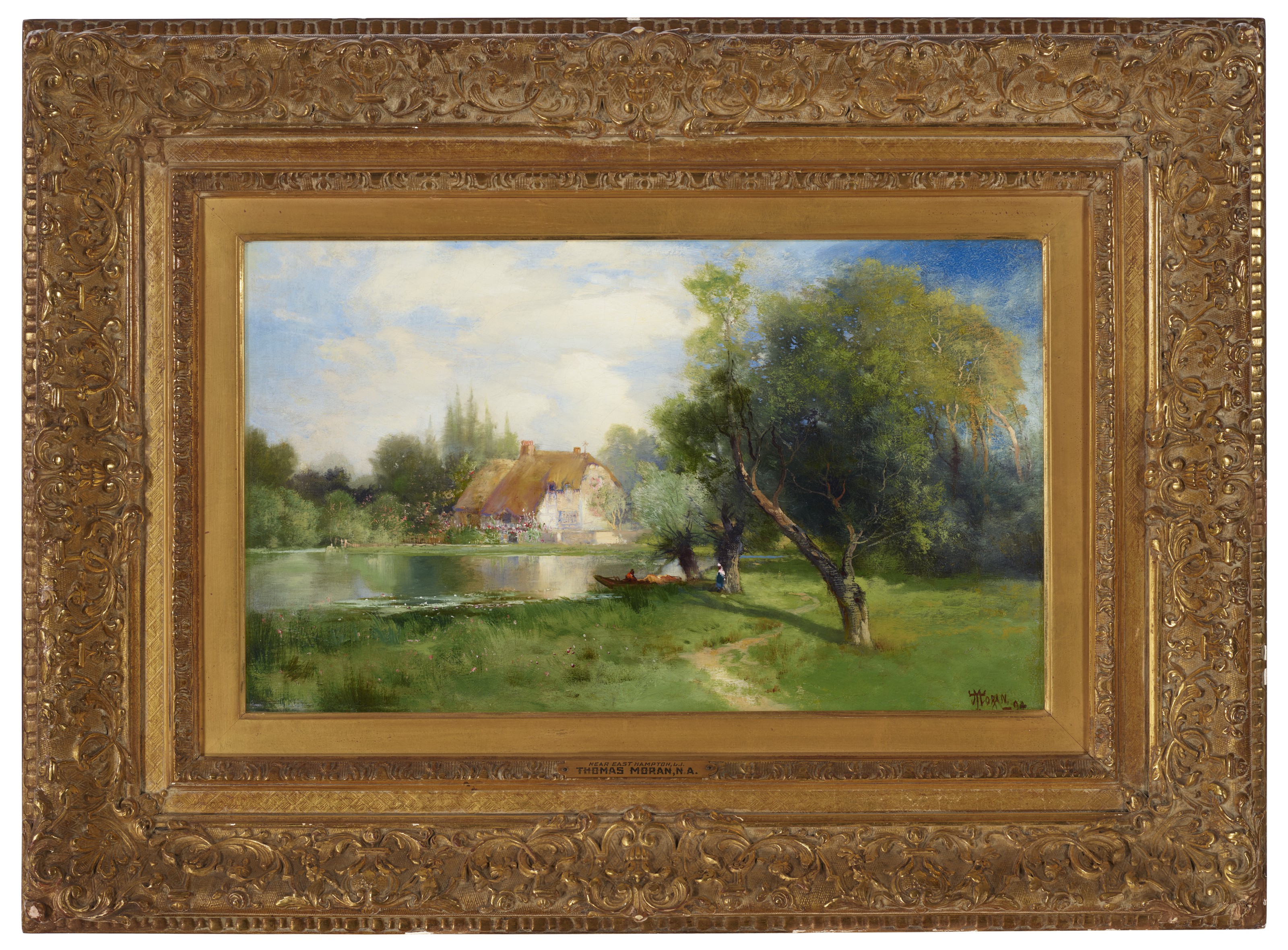 Thomas Moran — Недалеко от Ист-Хэмптона, Лонг-Айленд, изображение 2