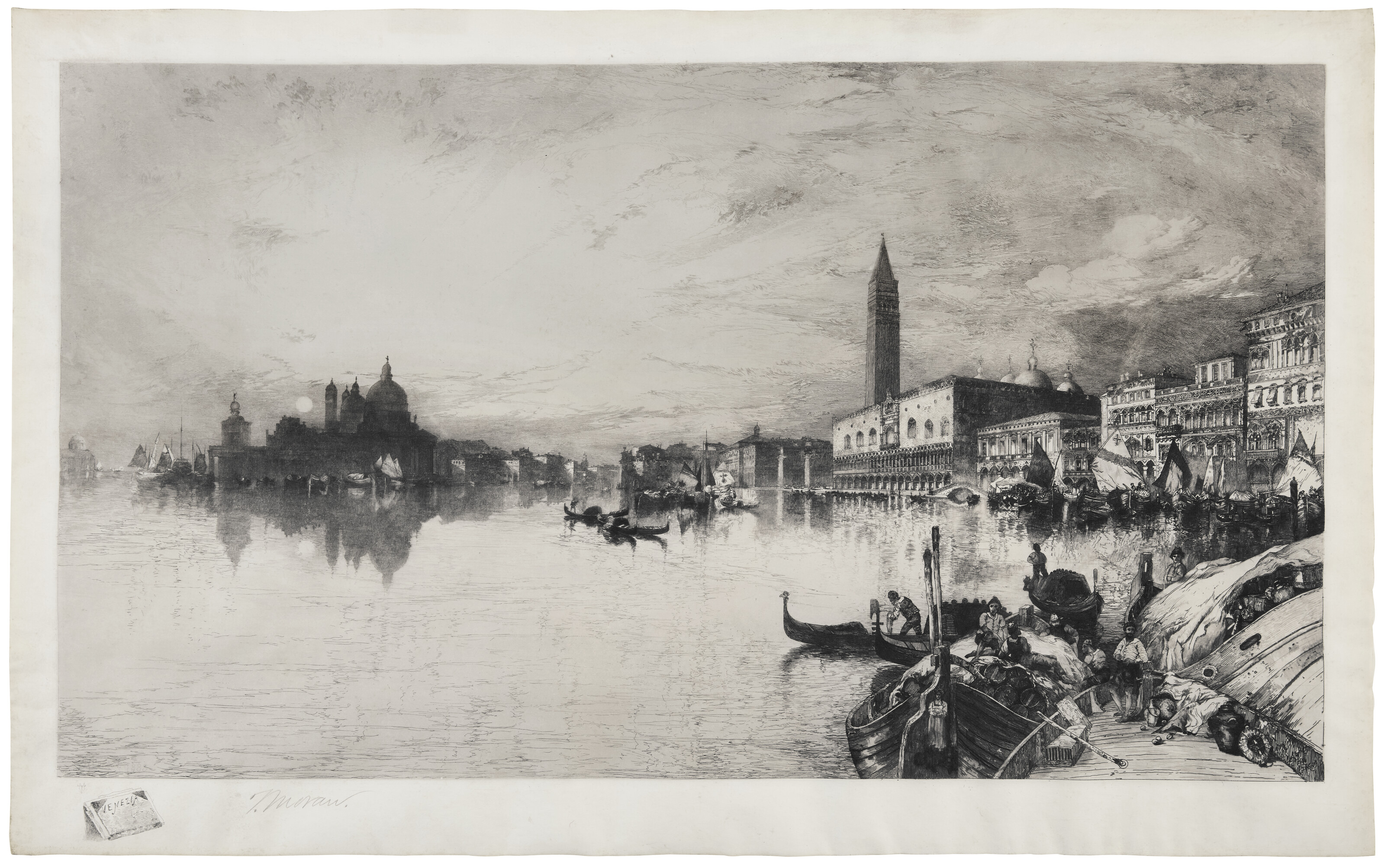 Thomas Moran — Ворота Венеции