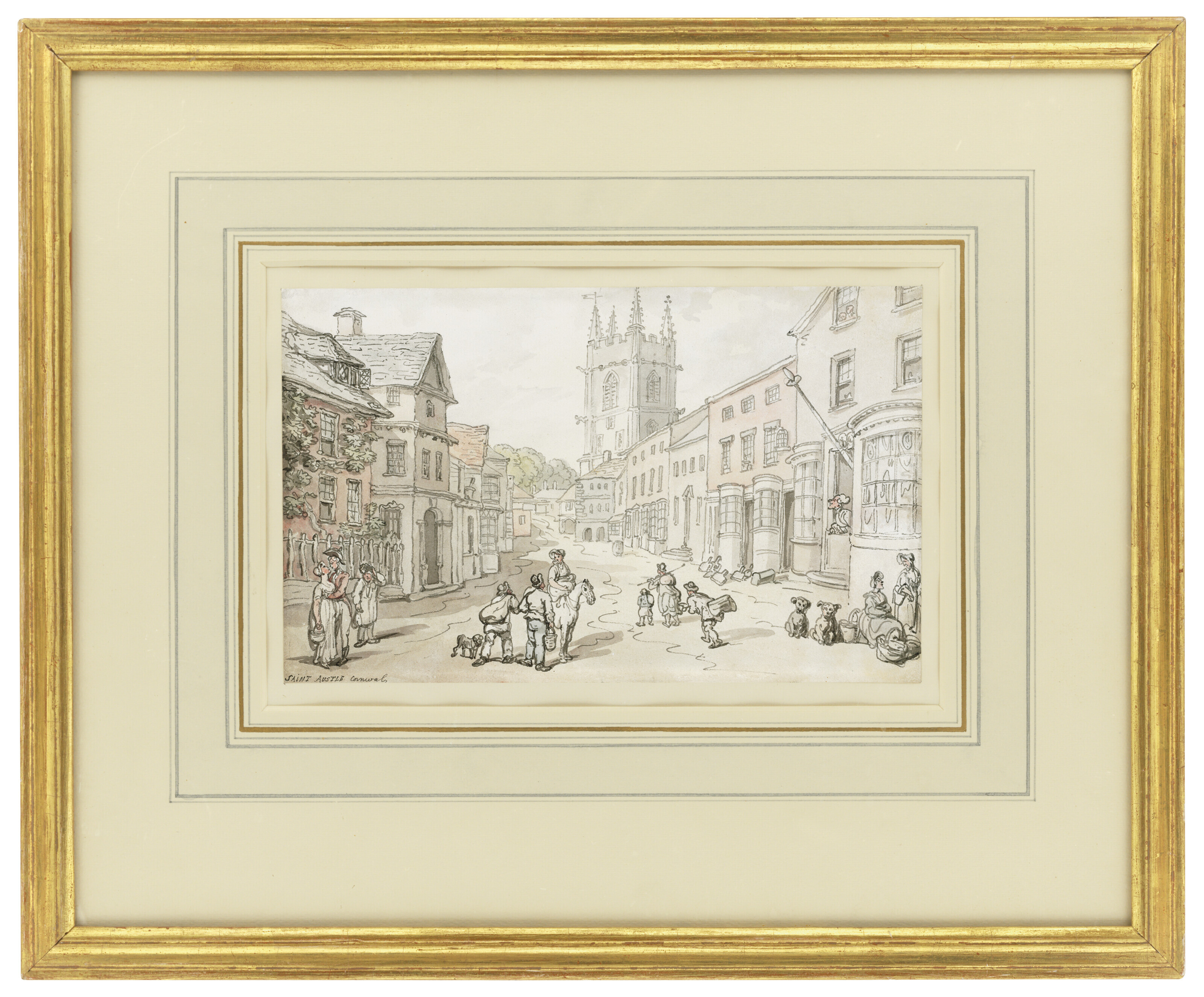 Thomas Rowlandson — Сент-Остелл, Корнуолл, изображение 2