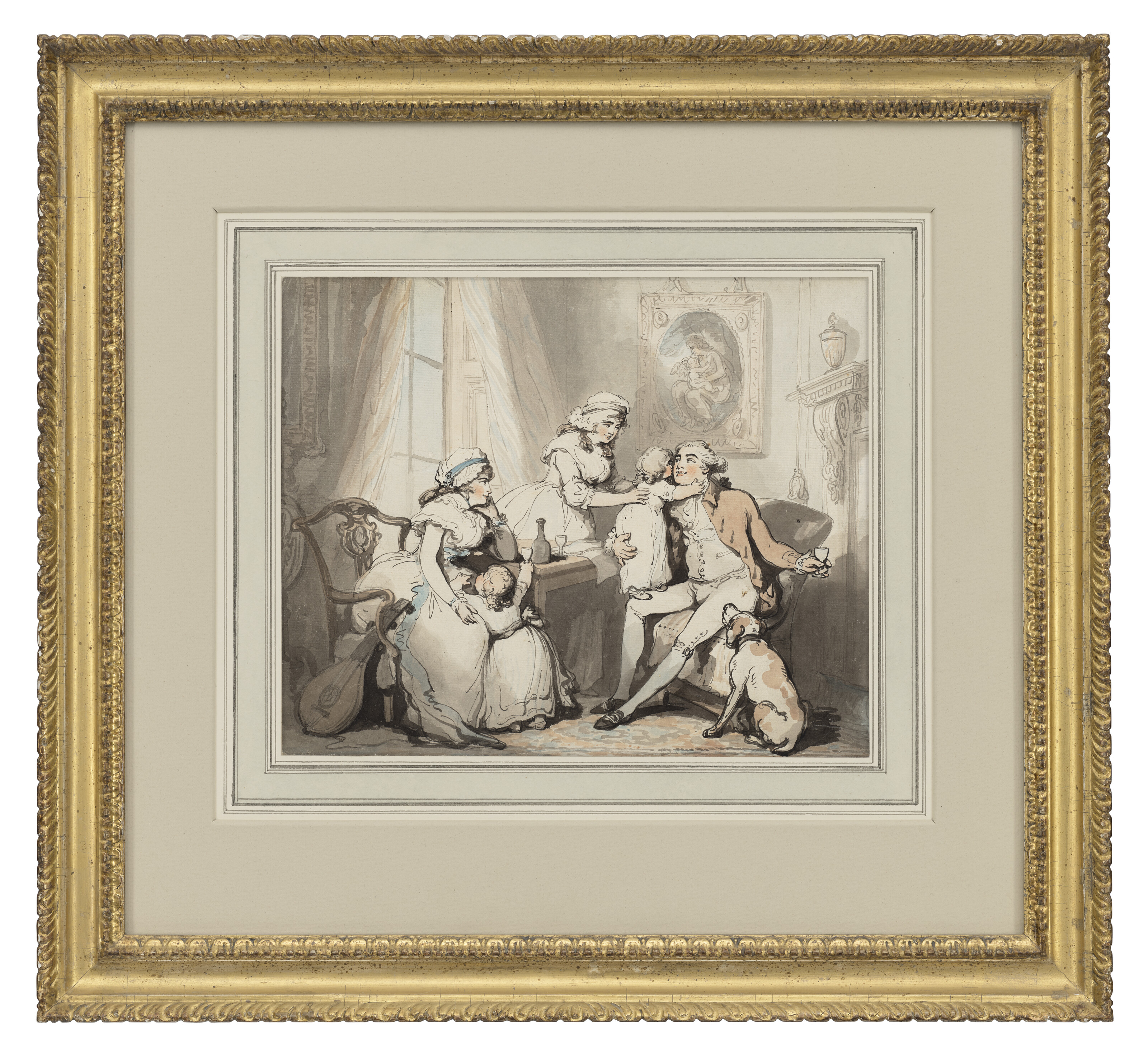 Thomas Rowlandson — Женатый мужчина или счастливая семья, изображение 2