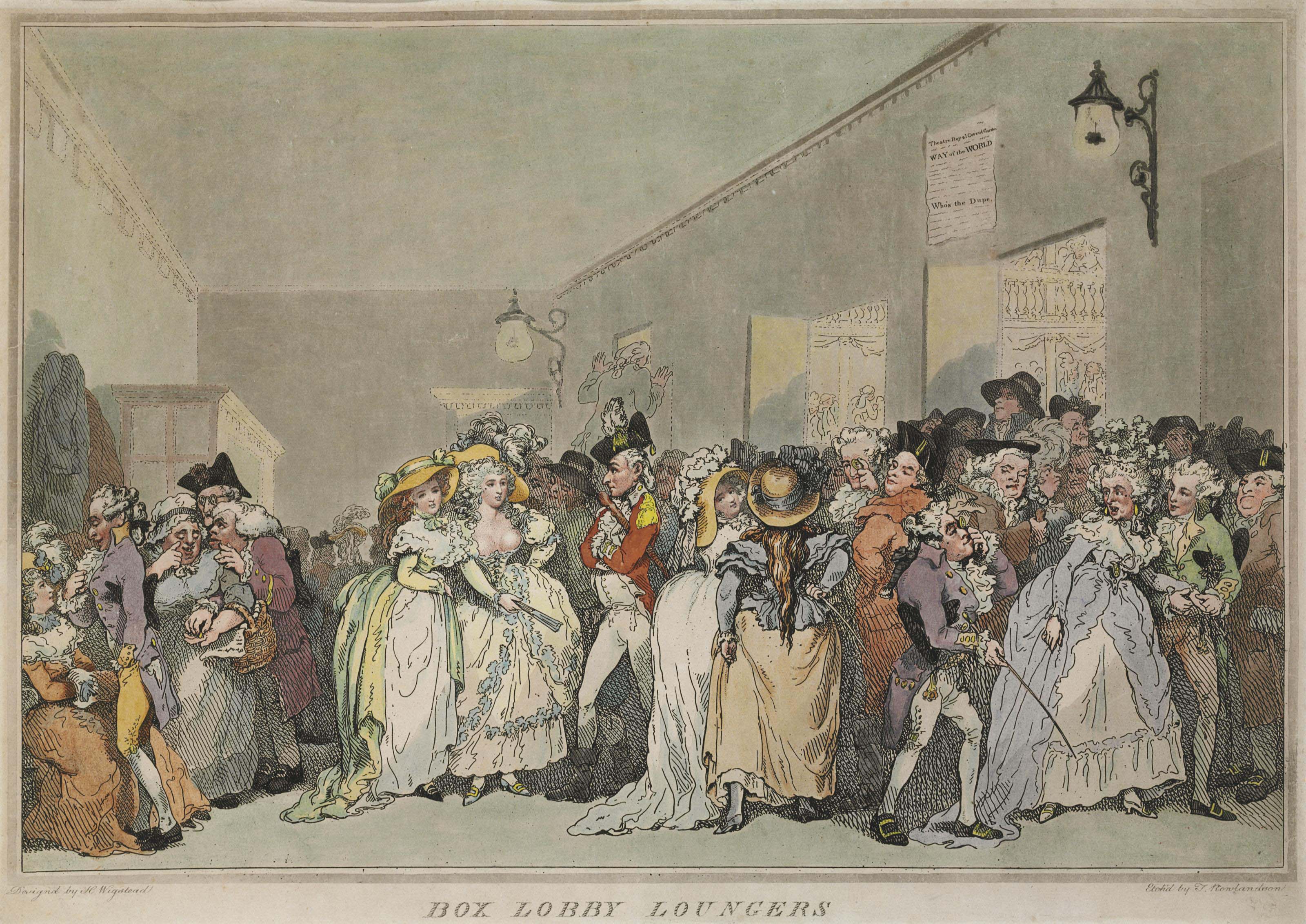 Thomas Rowlandson — РОУЛЕНДСОН, Томас, в честь Генри Уигстеда