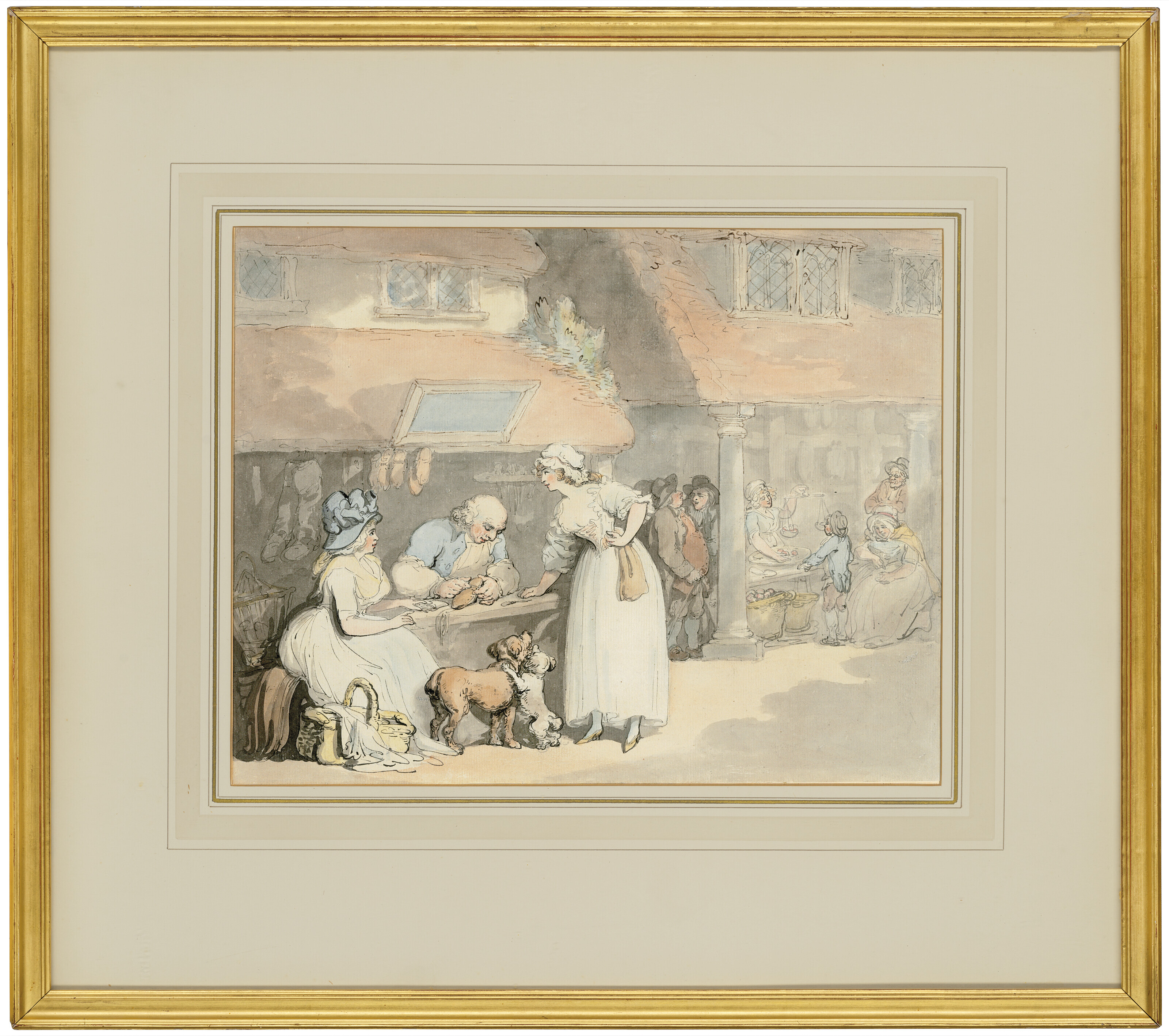 Thomas Rowlandson — У сапожников, изображение 2