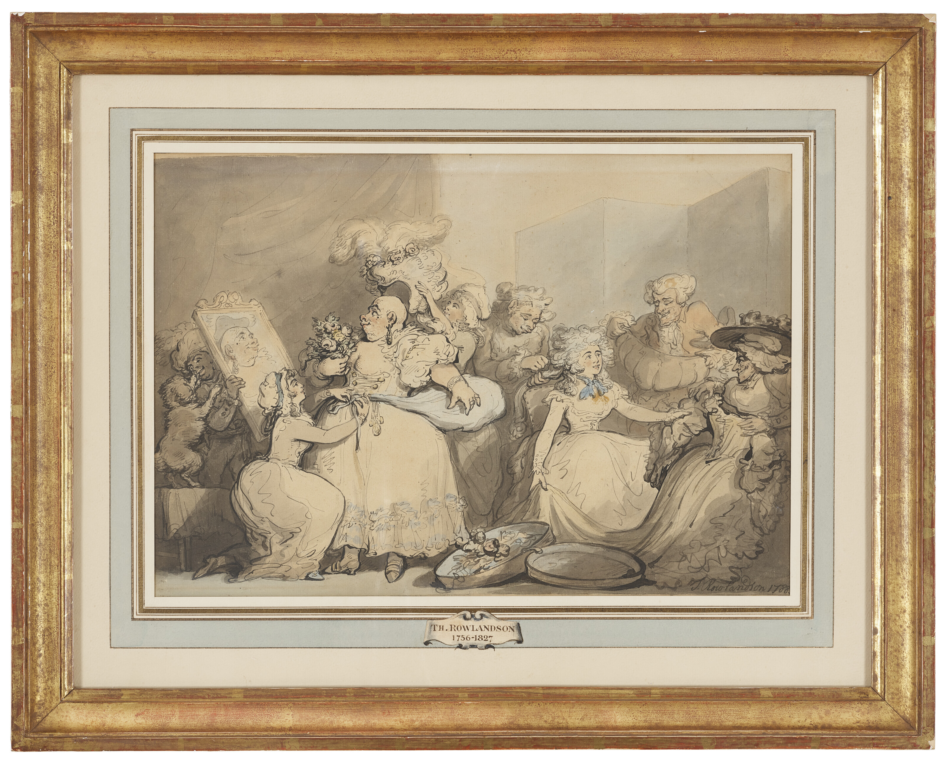 Thomas Rowlandson — Наряд на день рождения, изображение 2