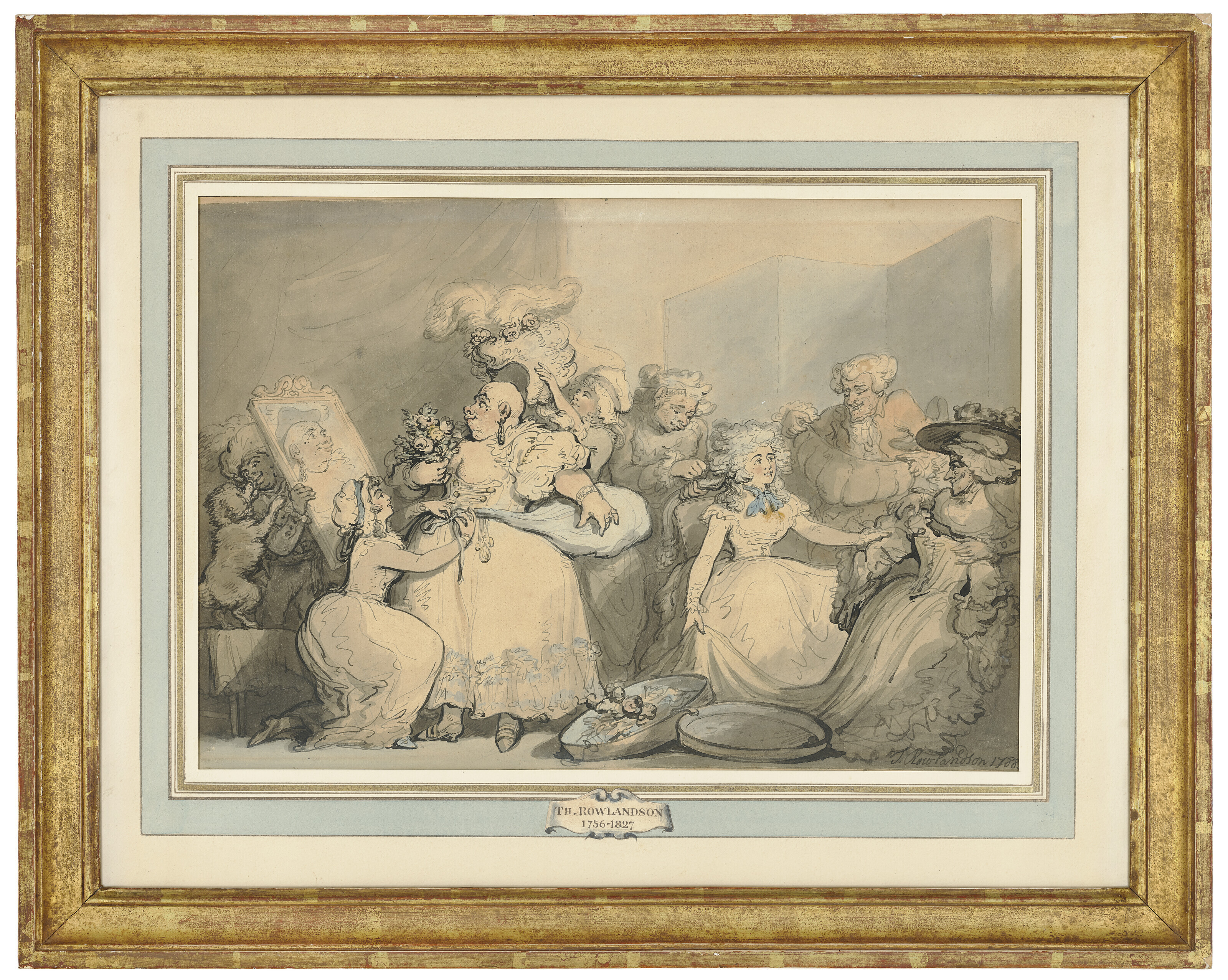 Thomas Rowlandson — Наряд на день рождения, изображение 3