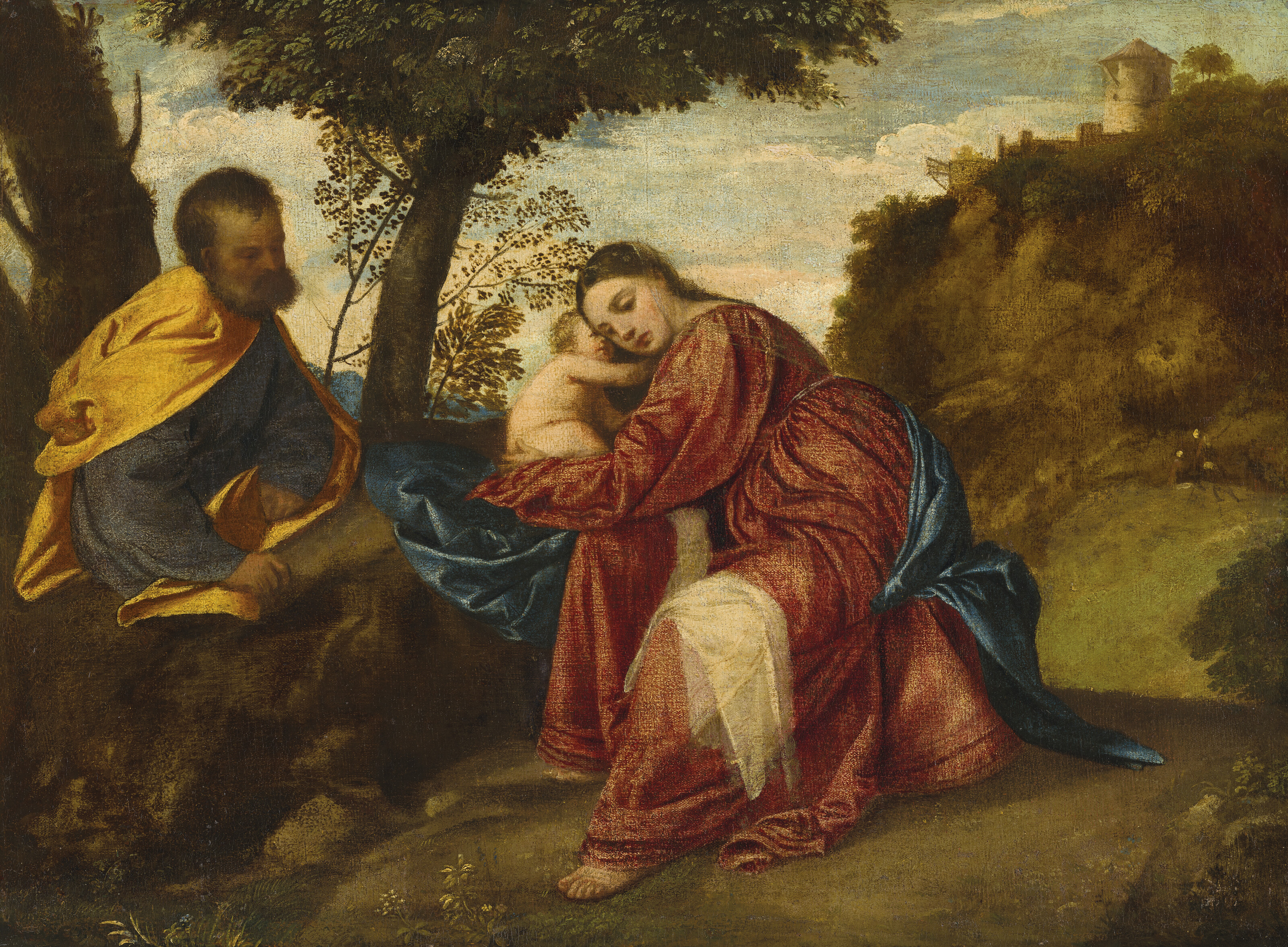 Titian — Остальное на перелет в Египет, изображение 1