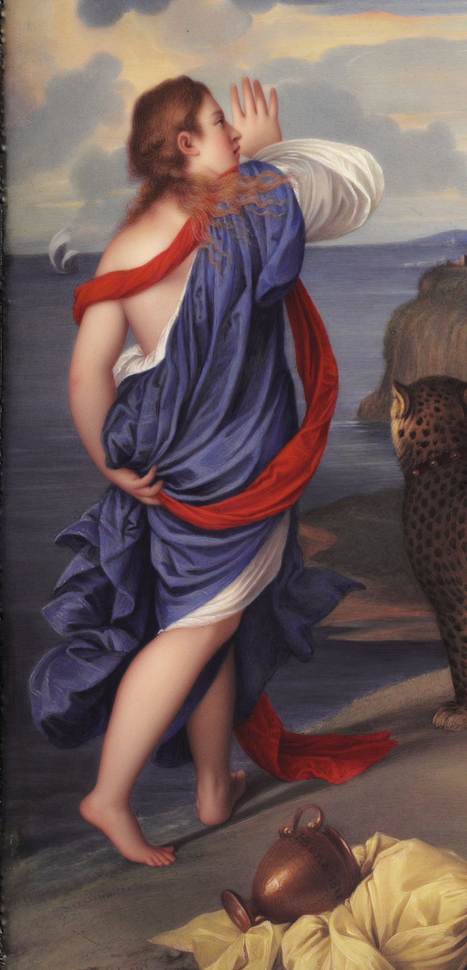 Titian — ЭМАЛЕВАЯ ТАБЛИЧКА С ИЗОБРАЖЕНИЕМ БАХУСА И АРИАДНЫ РАБОТЫ ГЕНРИ БОУНА (БРИТАНЕЦ, 1755-1834) В ЧЕСТЬ ТИЦИАНО ВЕЧЕЛЛИО, ИЗВЕСТНОГО КАК ТИЦИАН (ИТАЛЬЯНЕЦ, 1488/1489 - 1576)., изображение 4