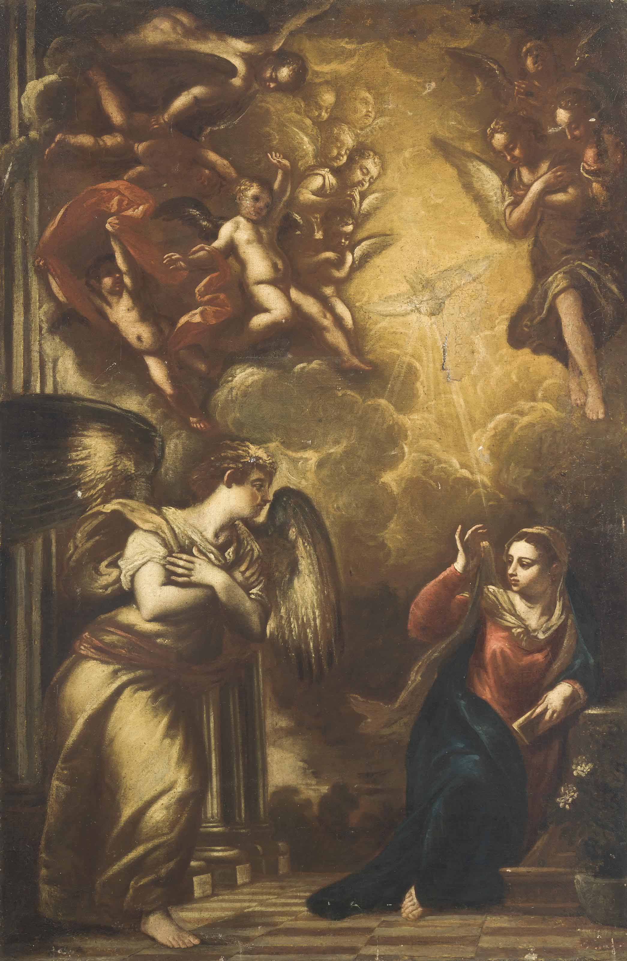 Titian — Благовещение Пресвятой Богородицы