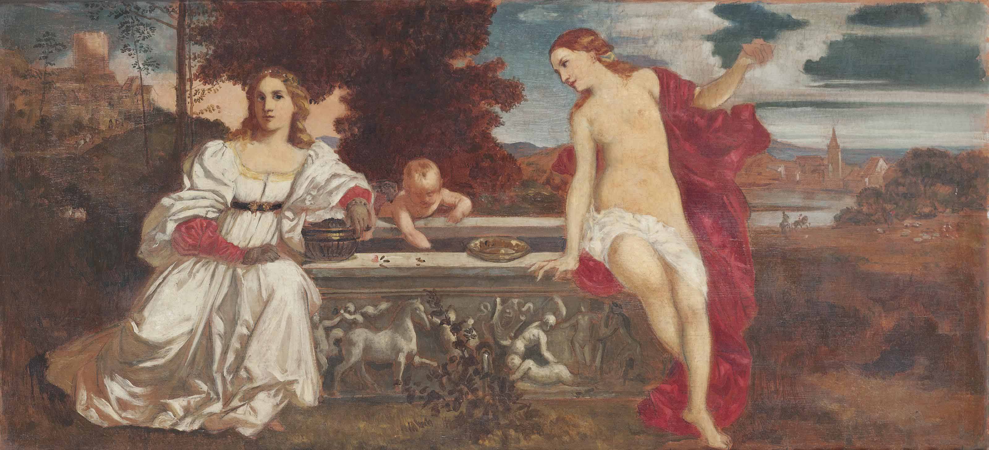Titian — Священная и мирская любовь