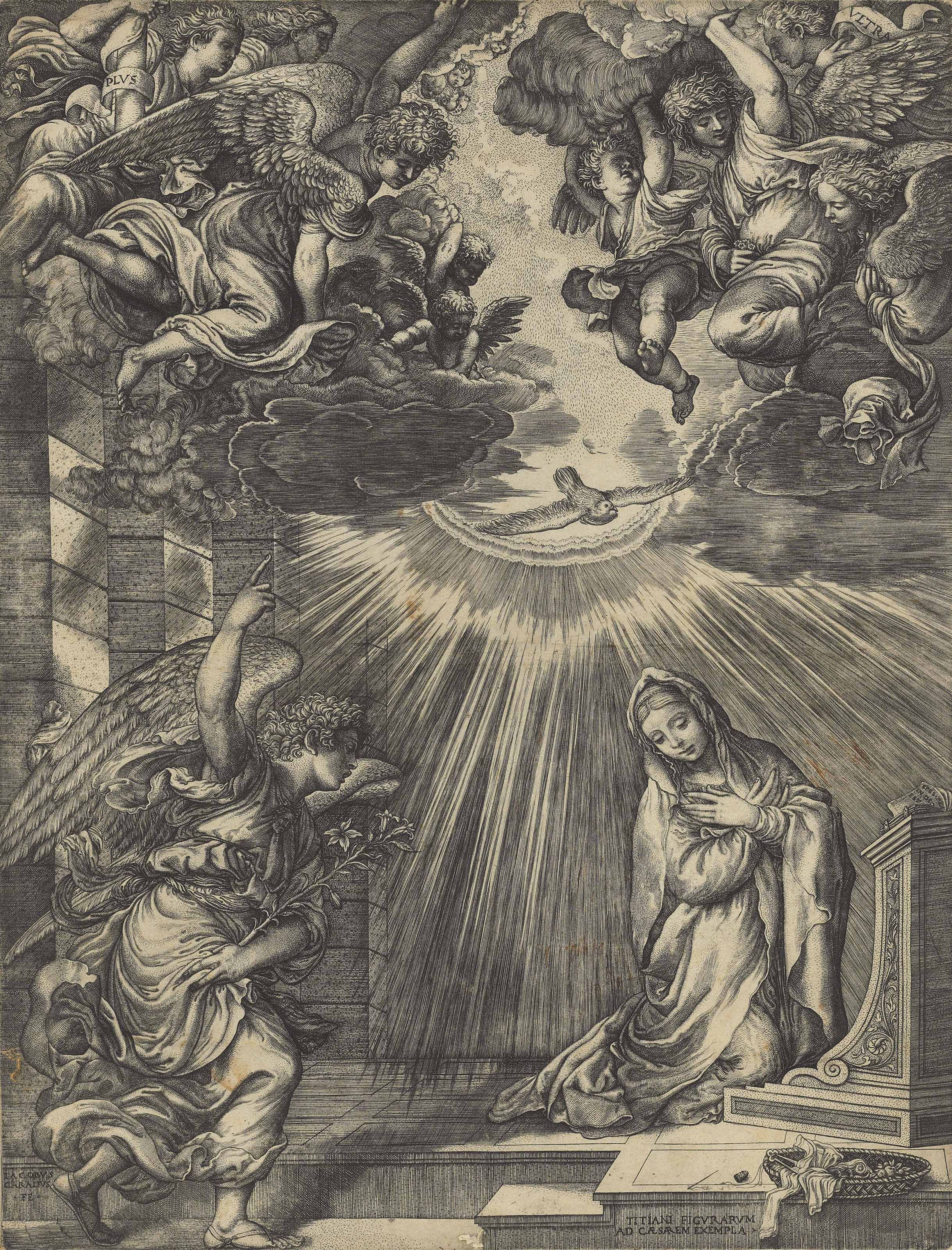 Titian — Благовещение Пресвятой Богородицы