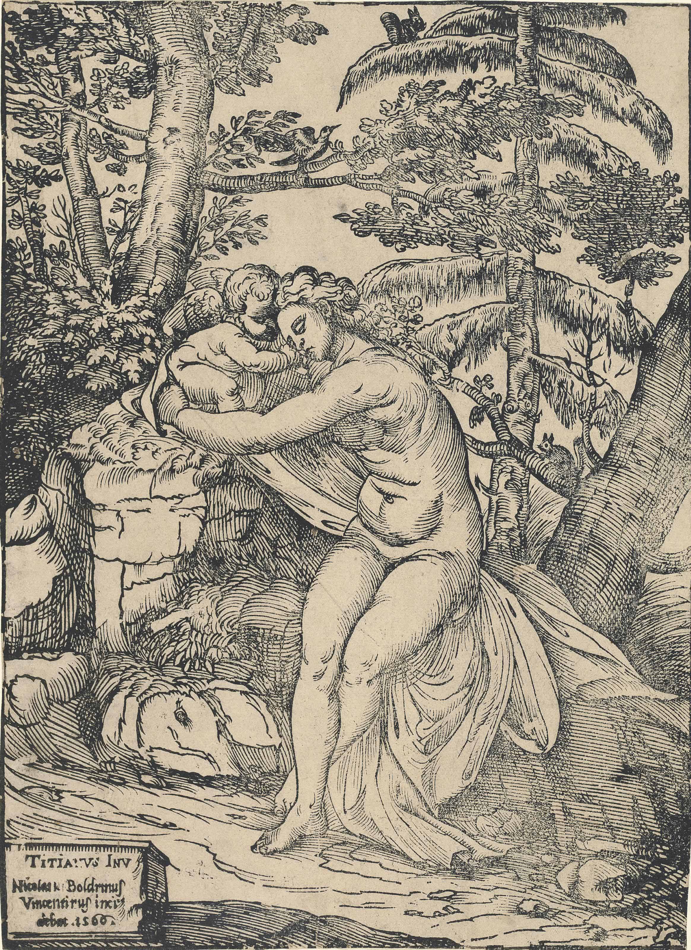 Titian — Венера и Купидон (Барч, 29)