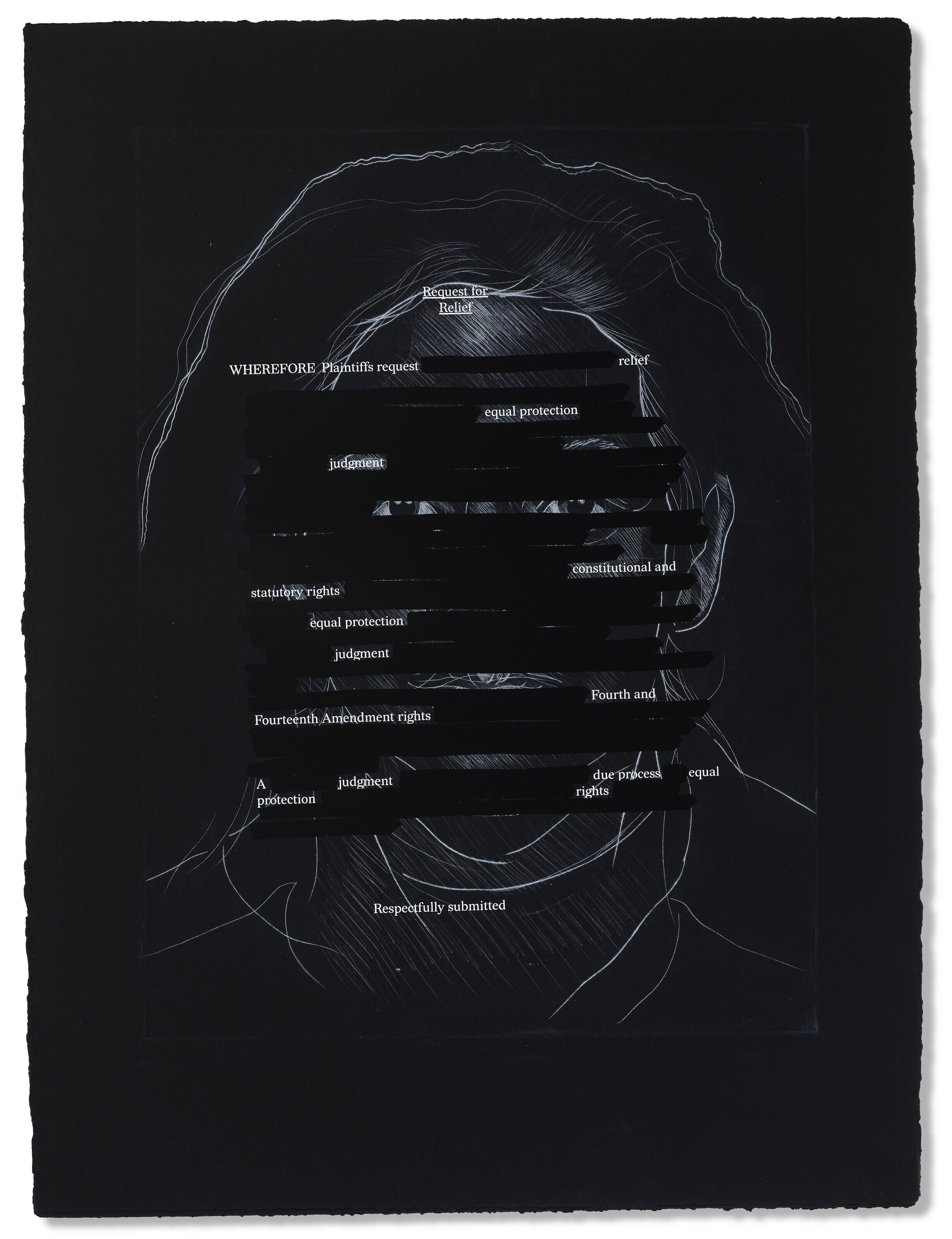 Titus Kaphar — Без названия (редакция), изображение 7