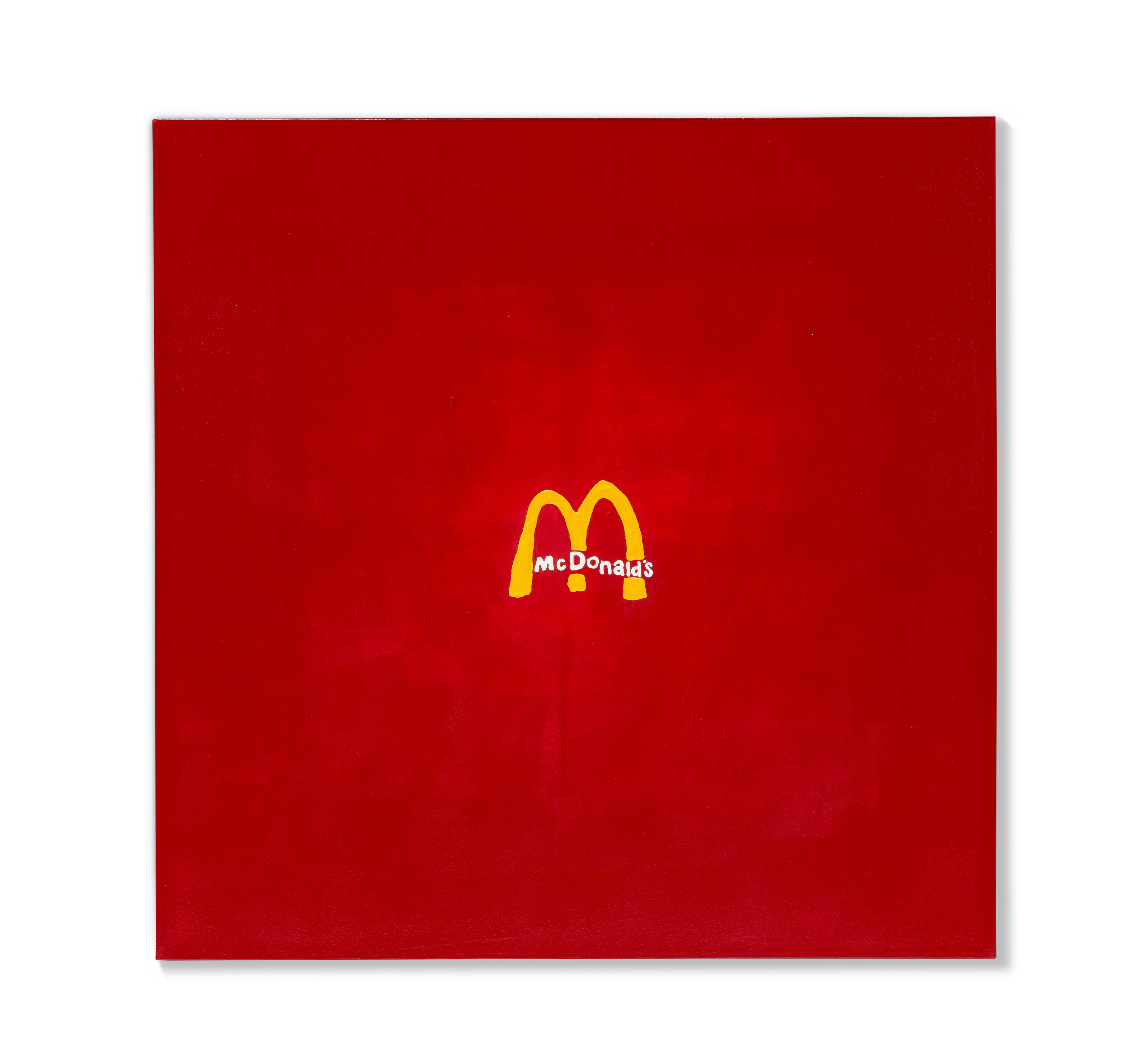 Tom Sachs — Золотые арки (картина из McDonald's)