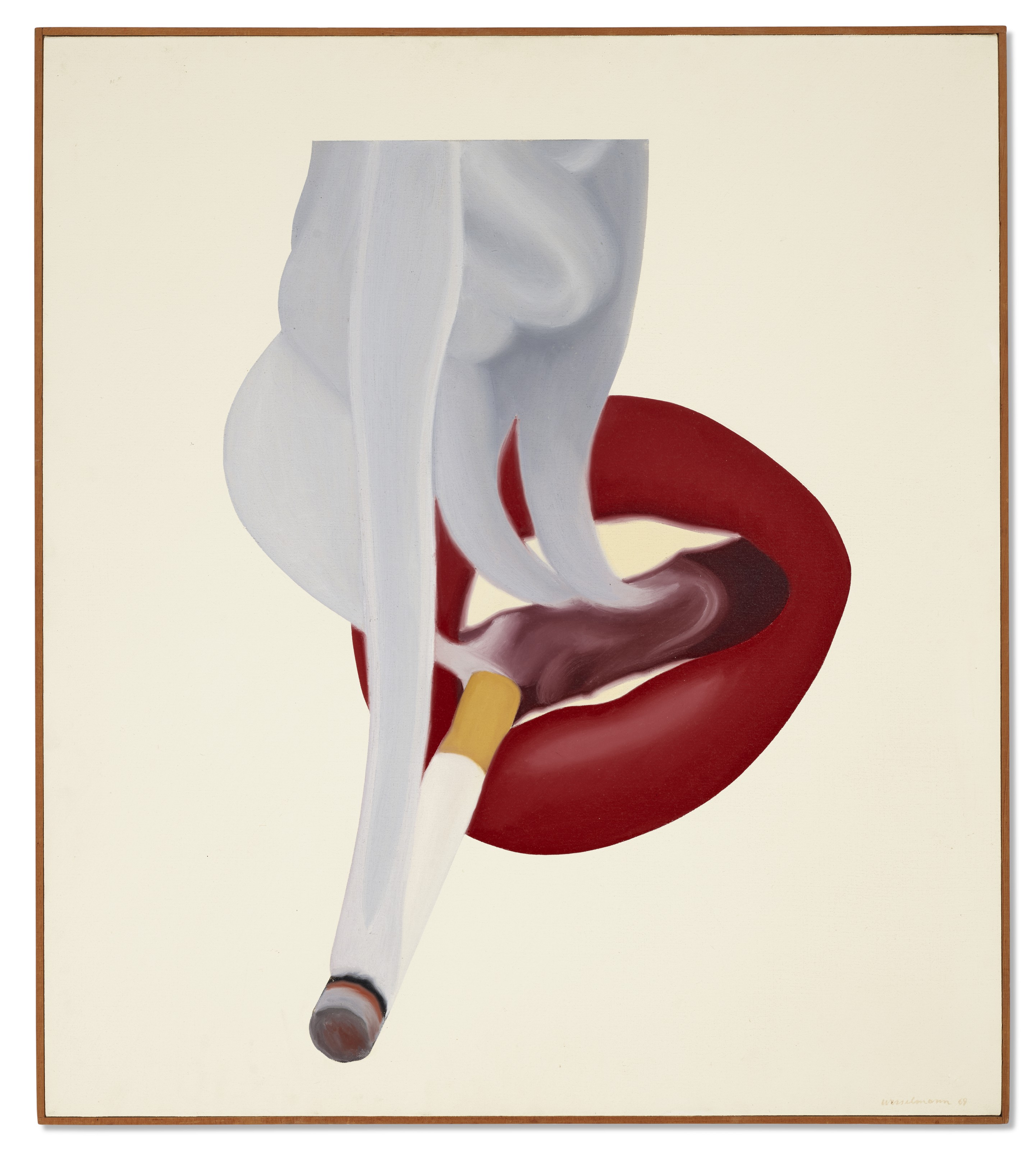 Tom Wesselmann — Большое исследование для курильщика №5 (рот №19), изображение 2