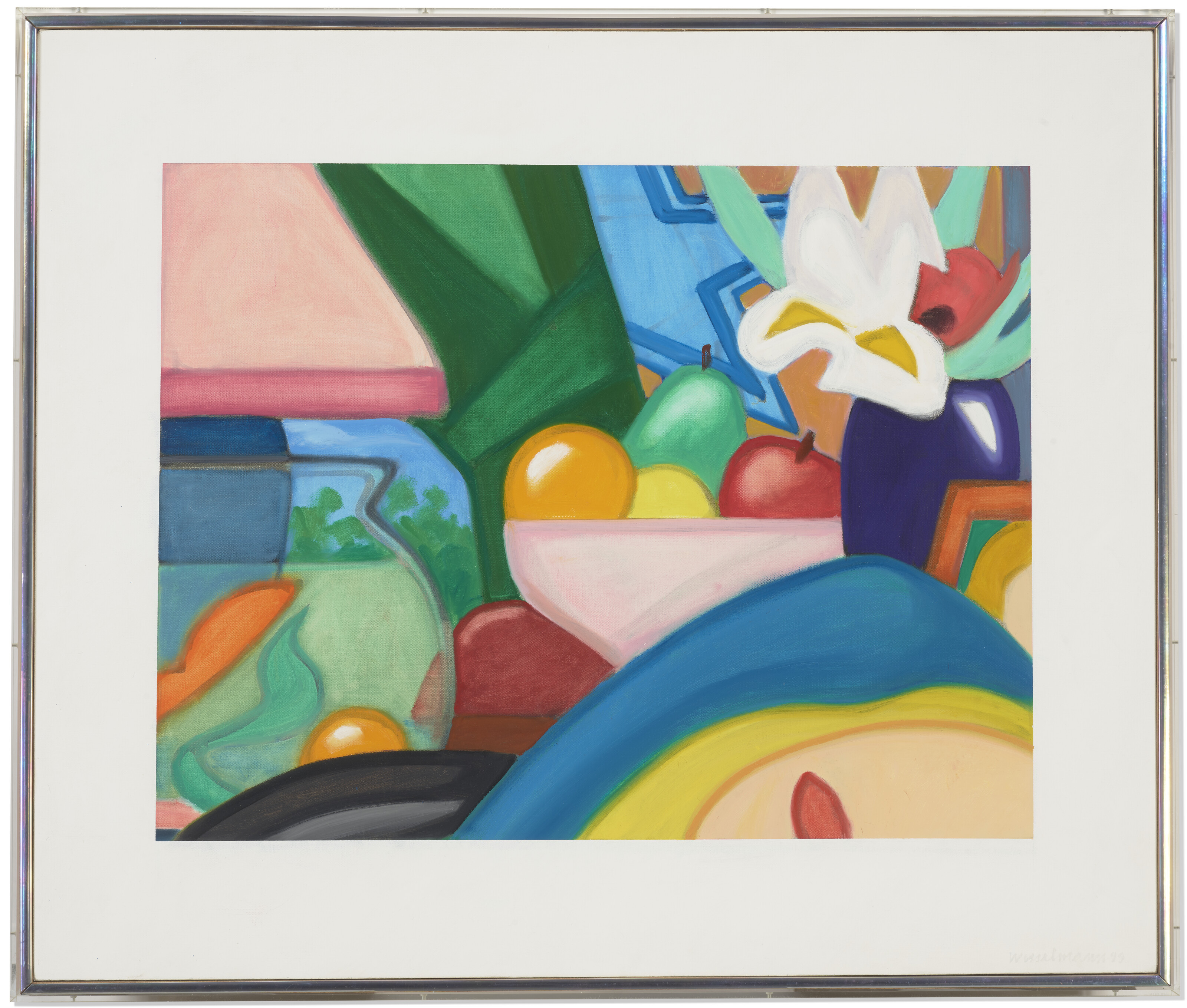Tom Wesselmann — Дневной натюрморт с блондинкой и золотой рыбкой, изображение 2