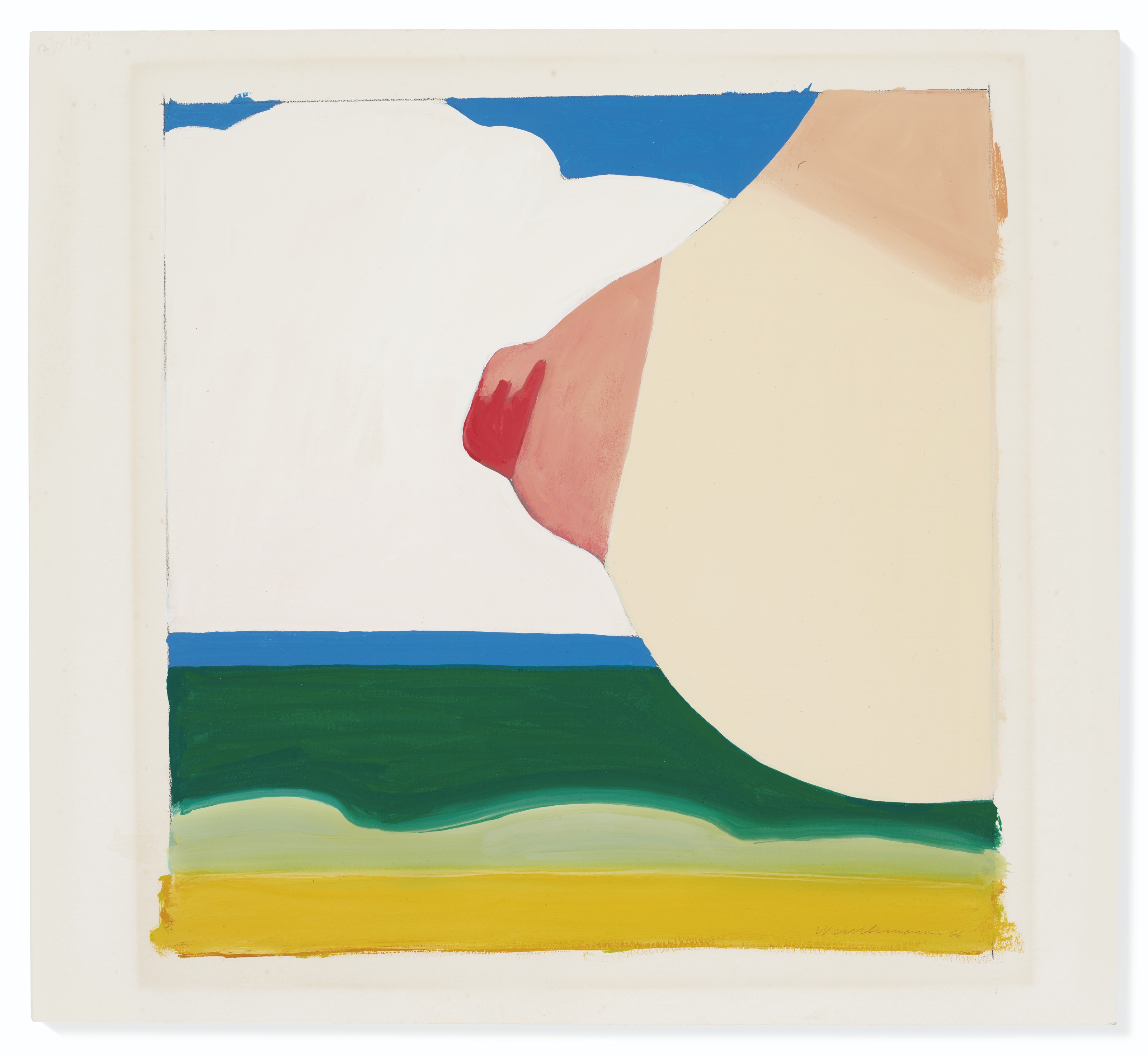 Tom Wesselmann — Этюд для морского пейзажа №16, изображение 2